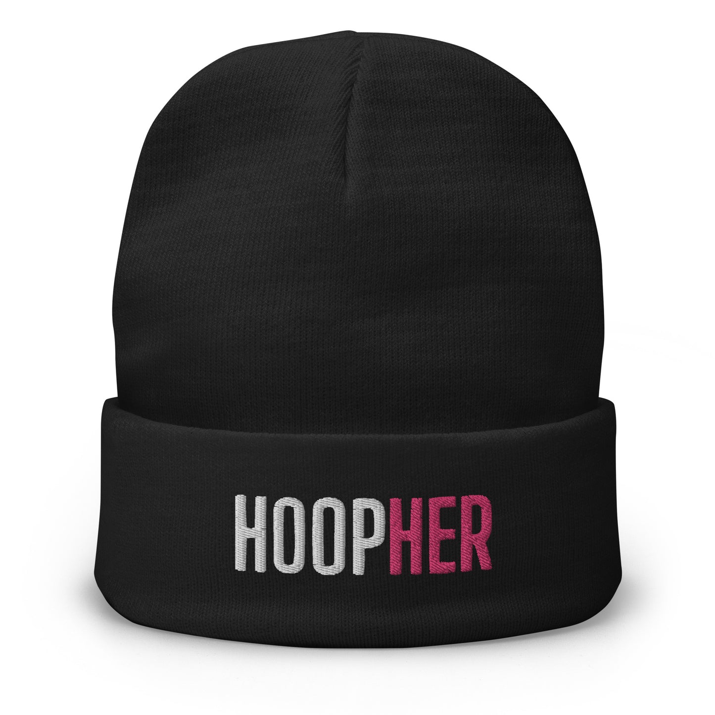 "HOOPHER" Embroidered Beanie V4