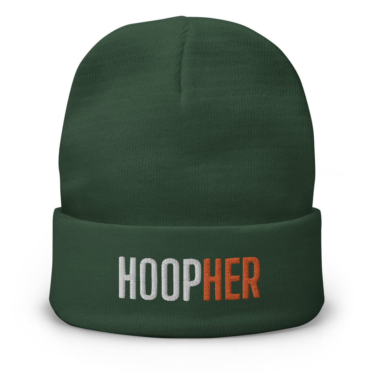 "HOOPHER" Embroidered Beanie V5