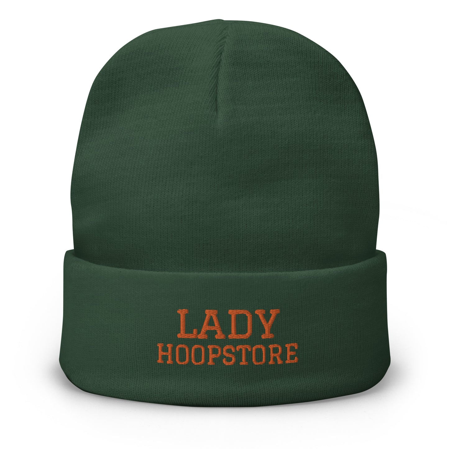 Lady Hoopstore Varsity Embroidered Beanie