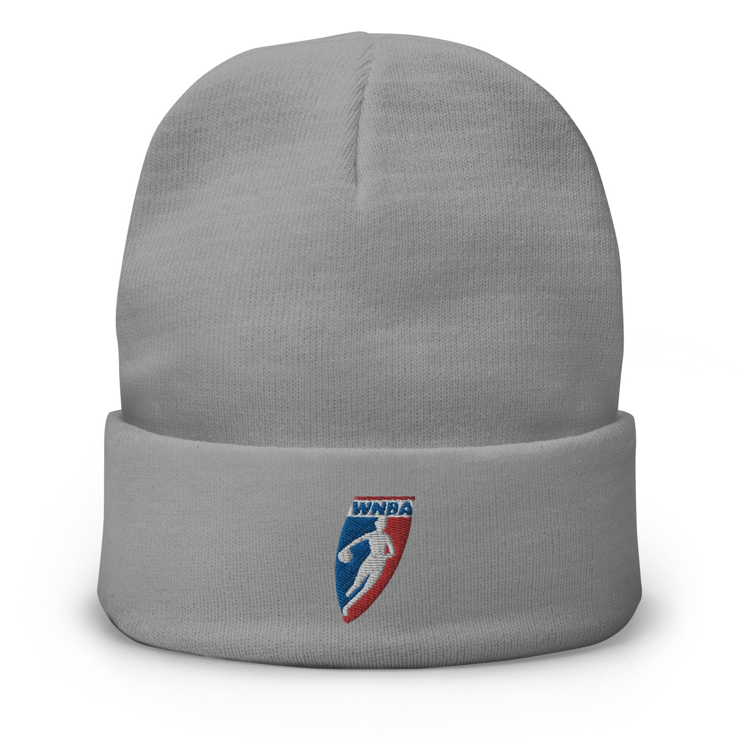 Retro WNBA Logo Embroidered Beanie V1