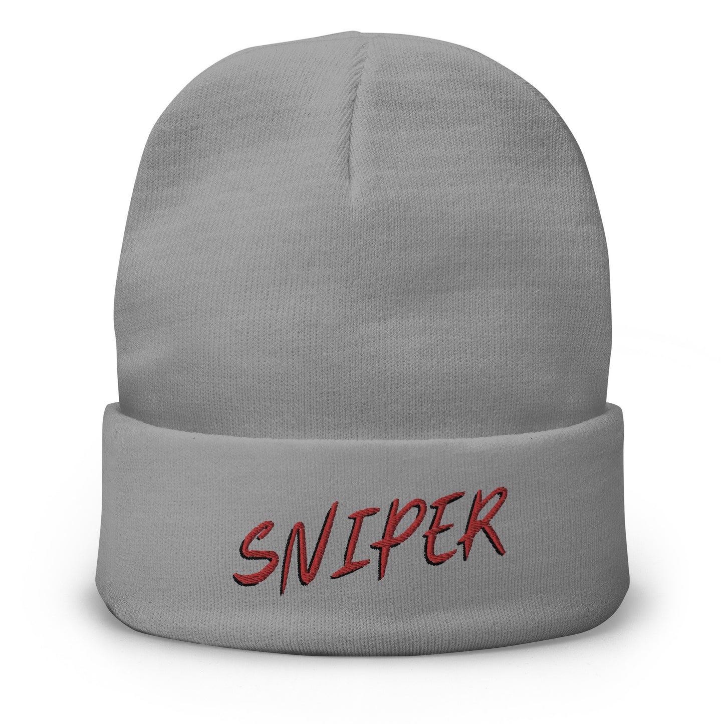 "SNIPER" Embroidered Beanie V4
