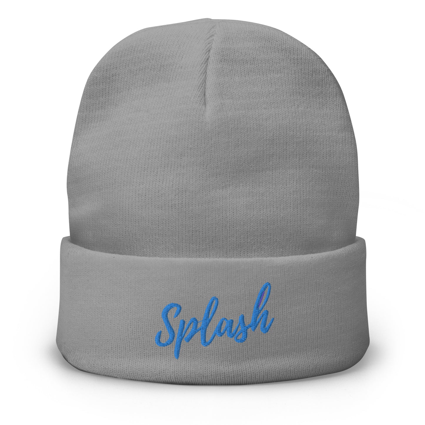 Splash Embroidered Beanie