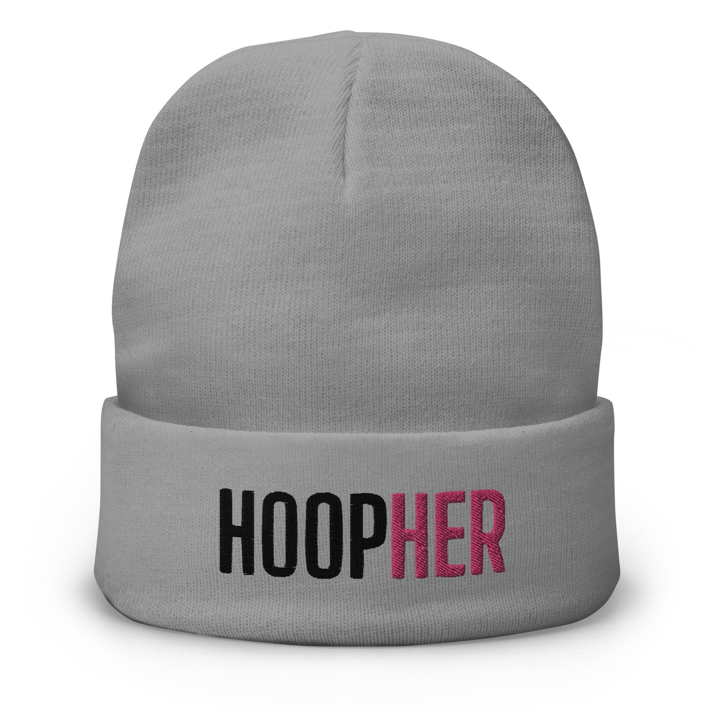 "HOOPHER" Embroidered Beanie V1
