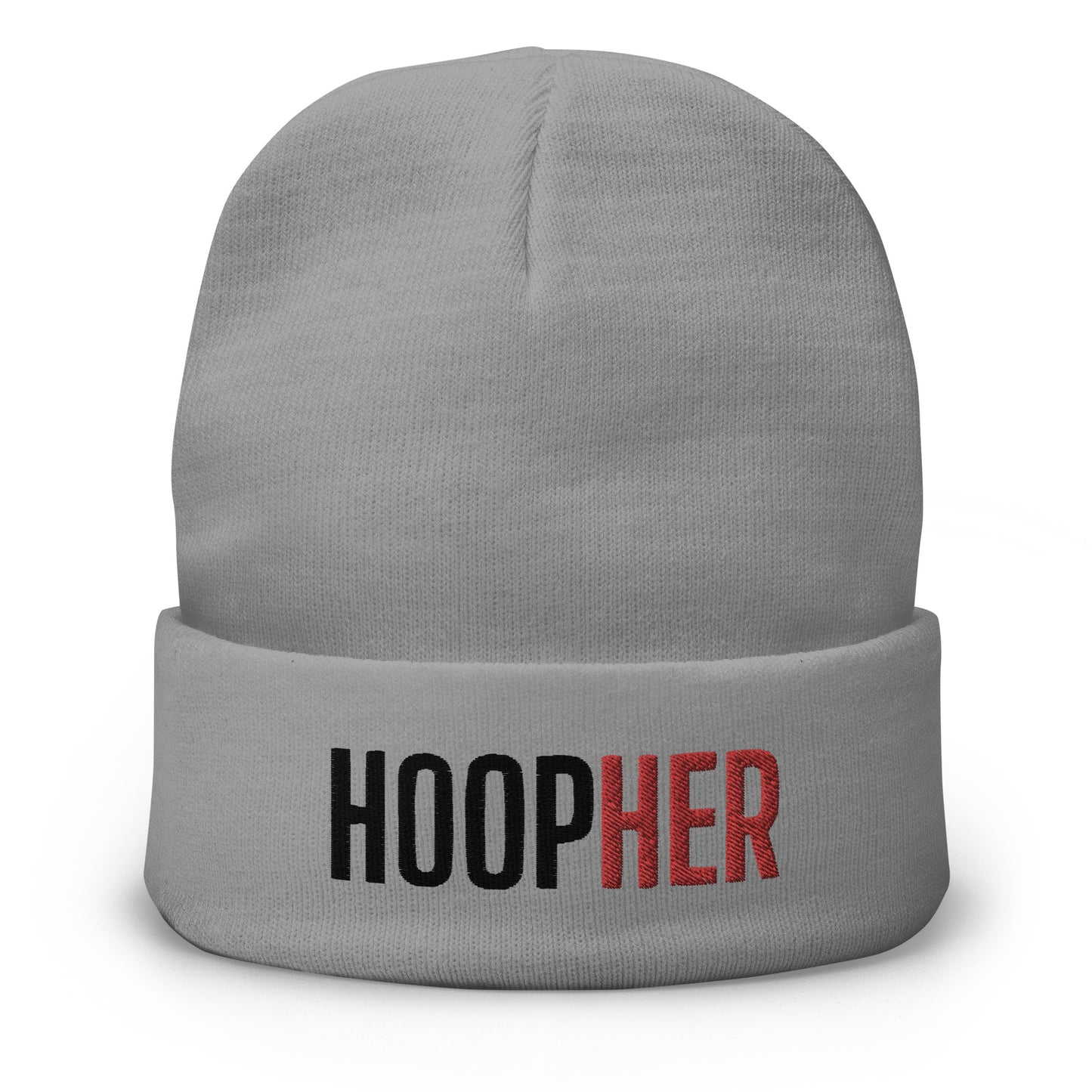 "HOOPHER" Embroidered Beanie V2