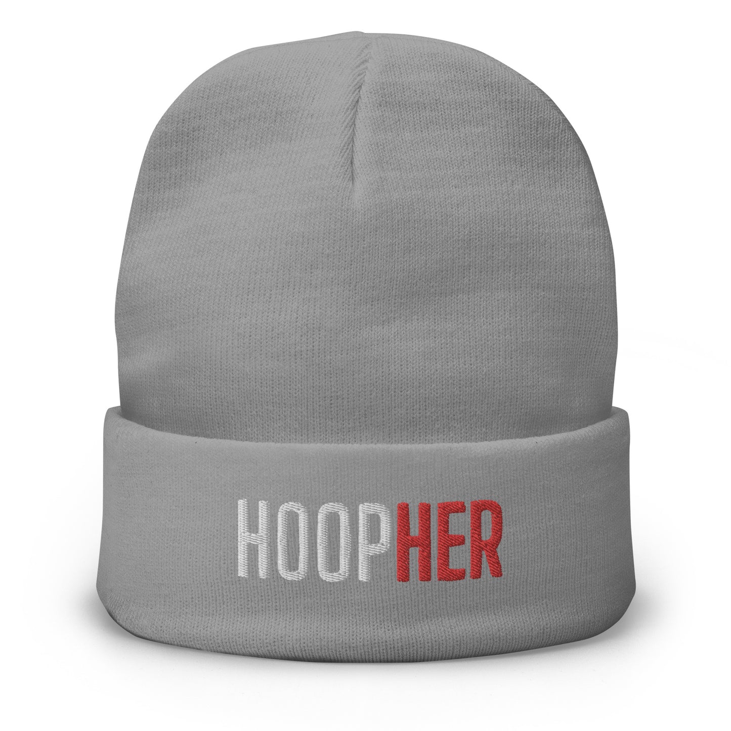 "HOOPHER" Embroidered Beanie V6