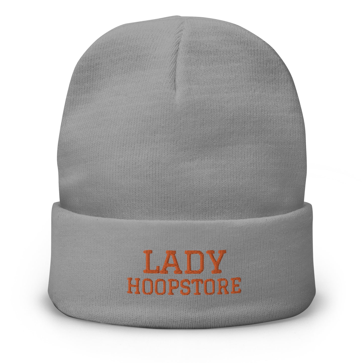 Lady Hoopstore Varsity Embroidered Beanie