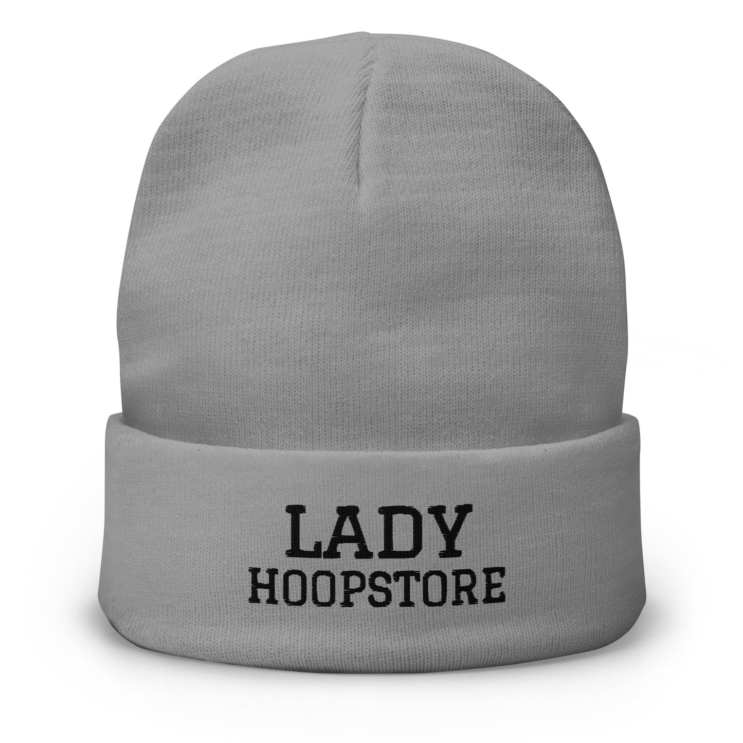Lady Hoopstore Varsity Embroidered Beanie V3