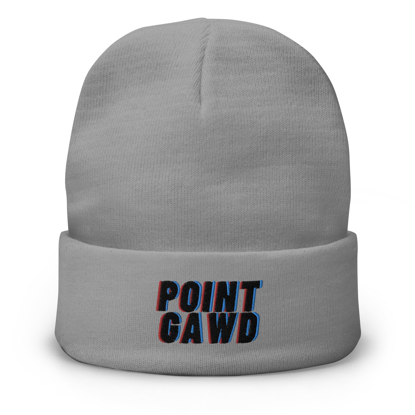 Point Gawd Embroidered Beanie V1