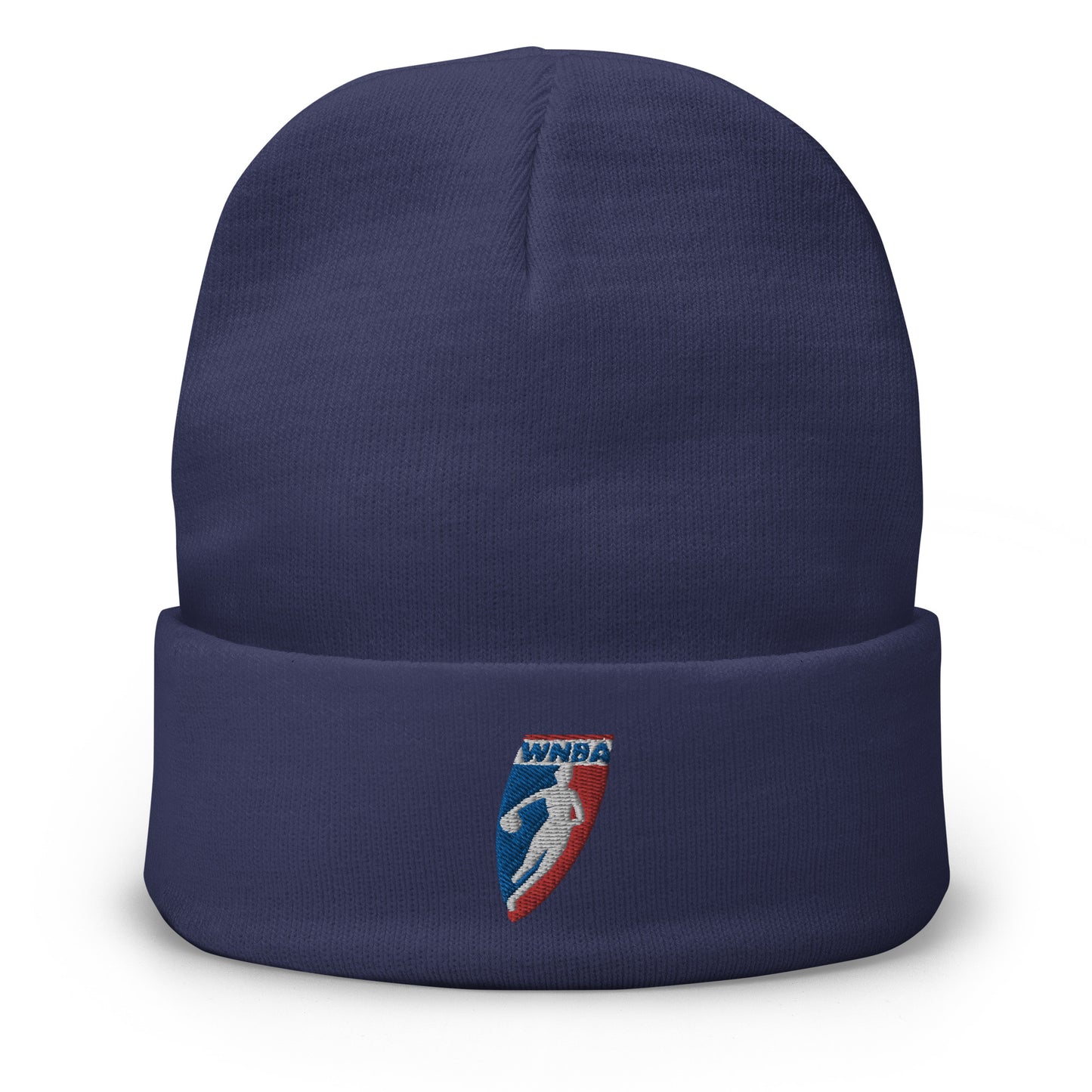 Retro WNBA Logo Embroidered Beanie V1