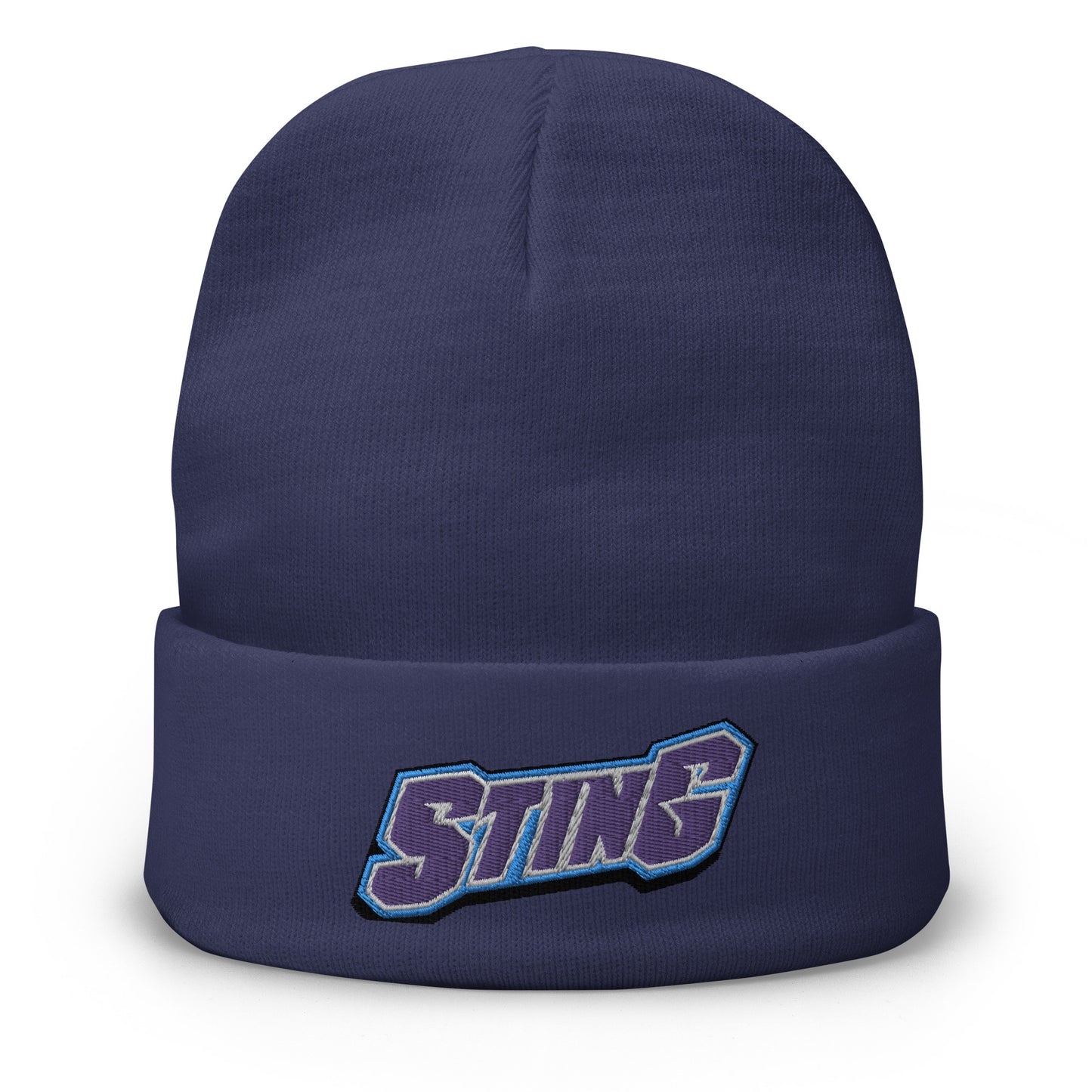 Retro Charlotte Sting Embroidered Beanie