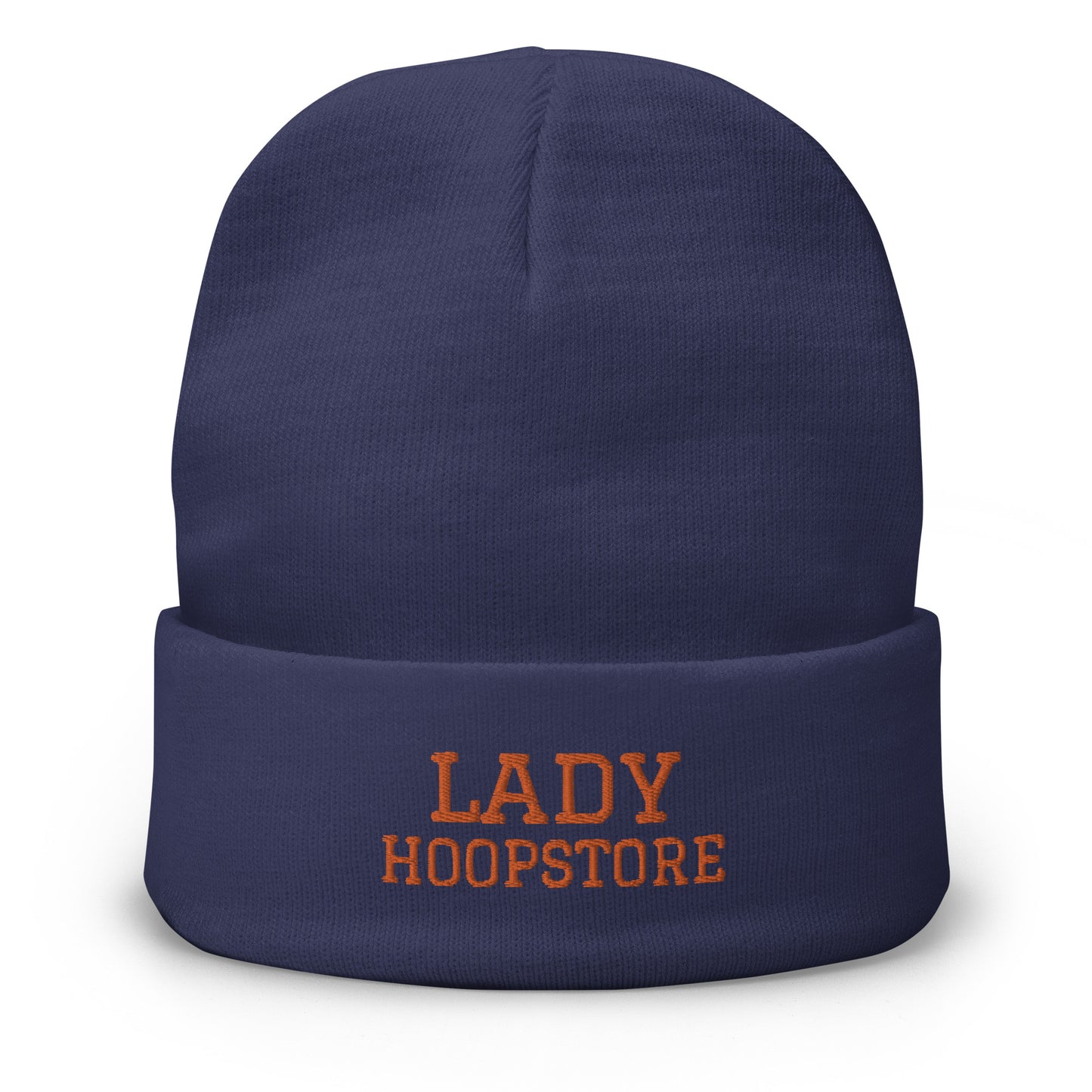 Lady Hoopstore Varsity Embroidered Beanie