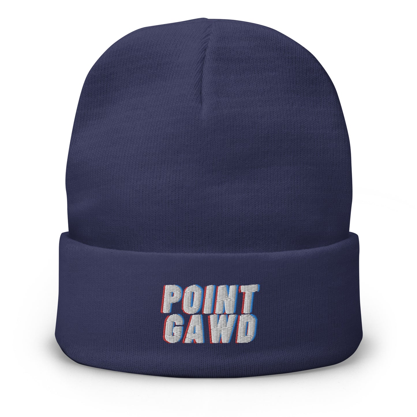 Point Gawd Embroidered Beanie V2