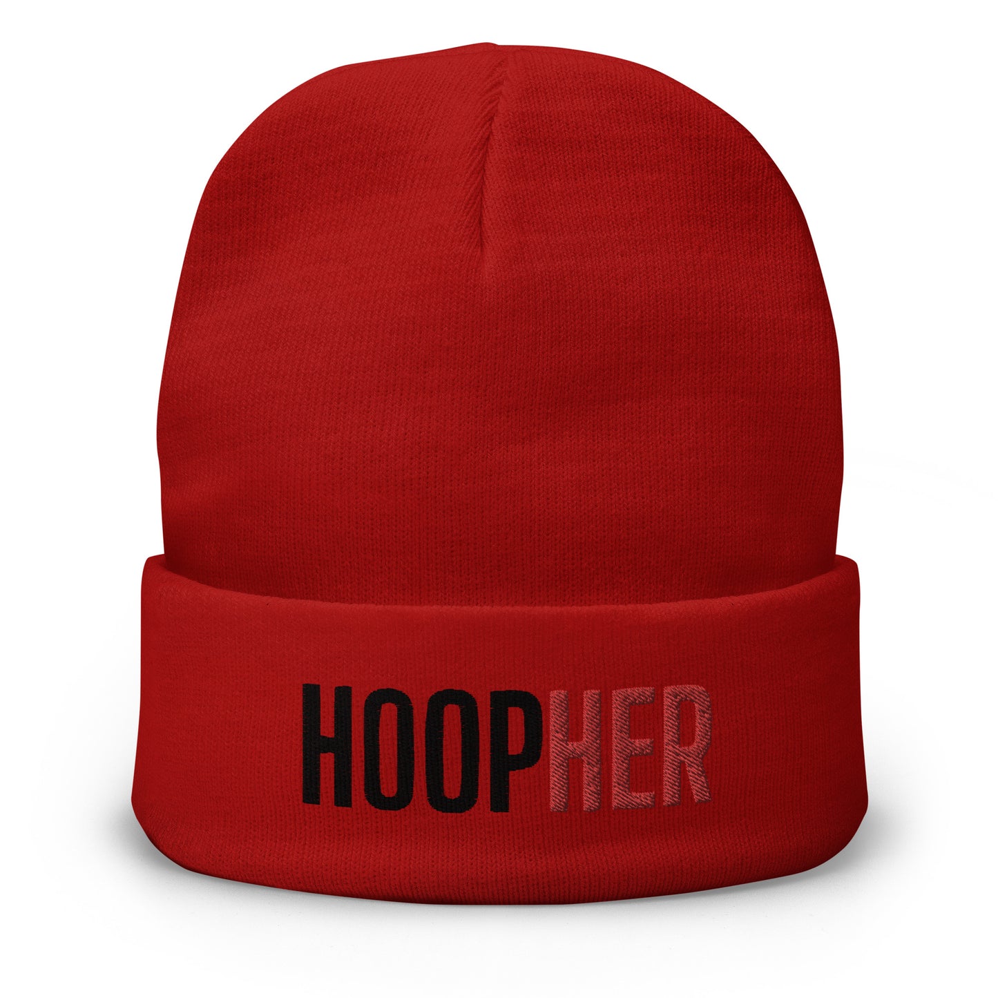 "HOOPHER" Embroidered Beanie V2