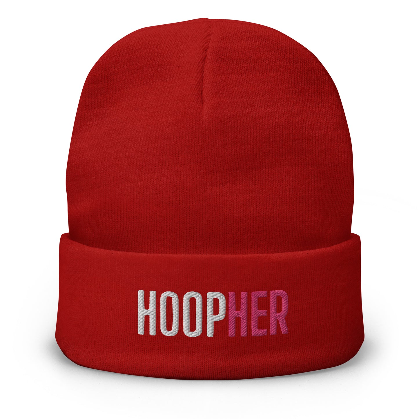 "HOOPHER" Embroidered Beanie V4