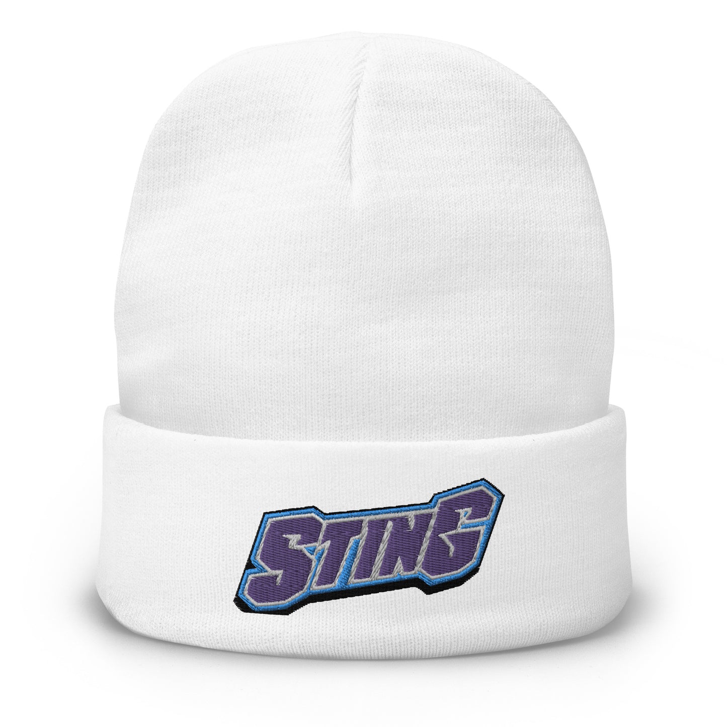 Retro Charlotte Sting Embroidered Beanie