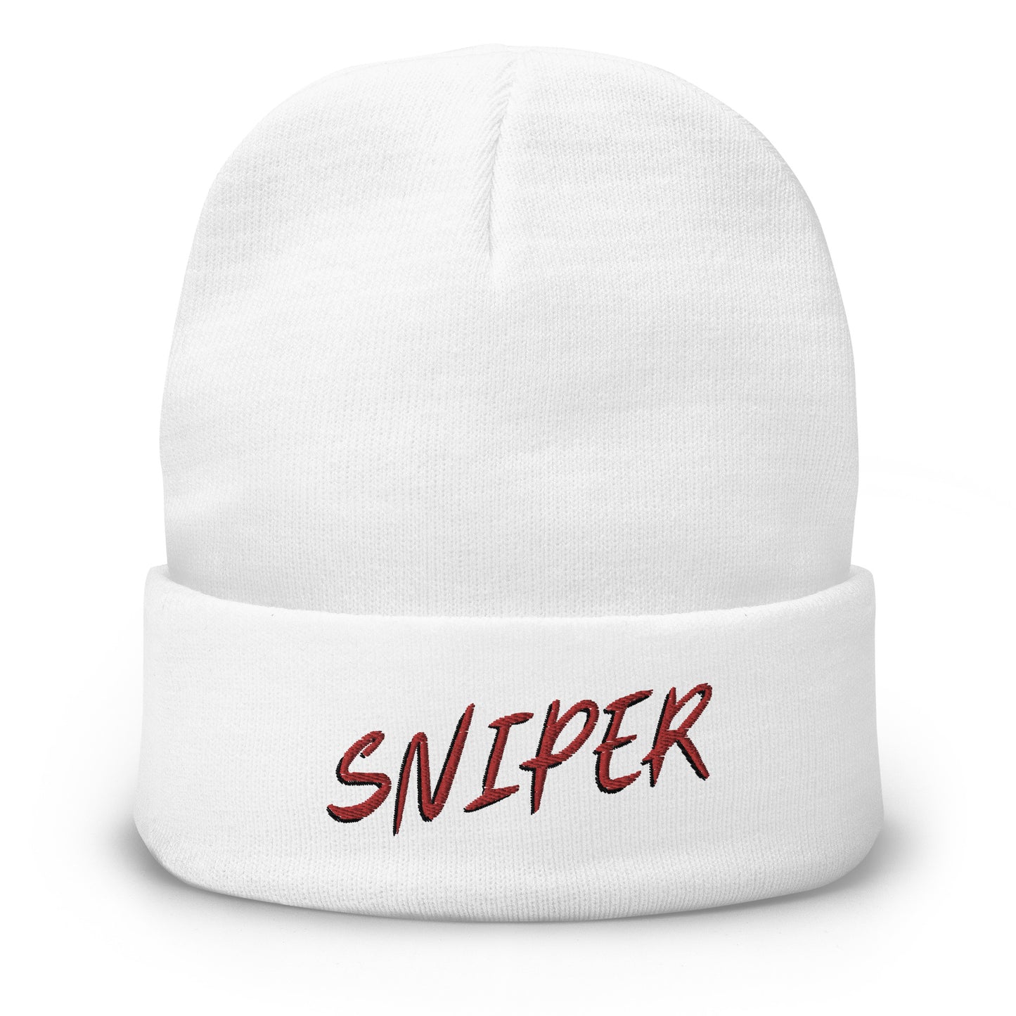 "SNIPER" Embroidered Beanie V4