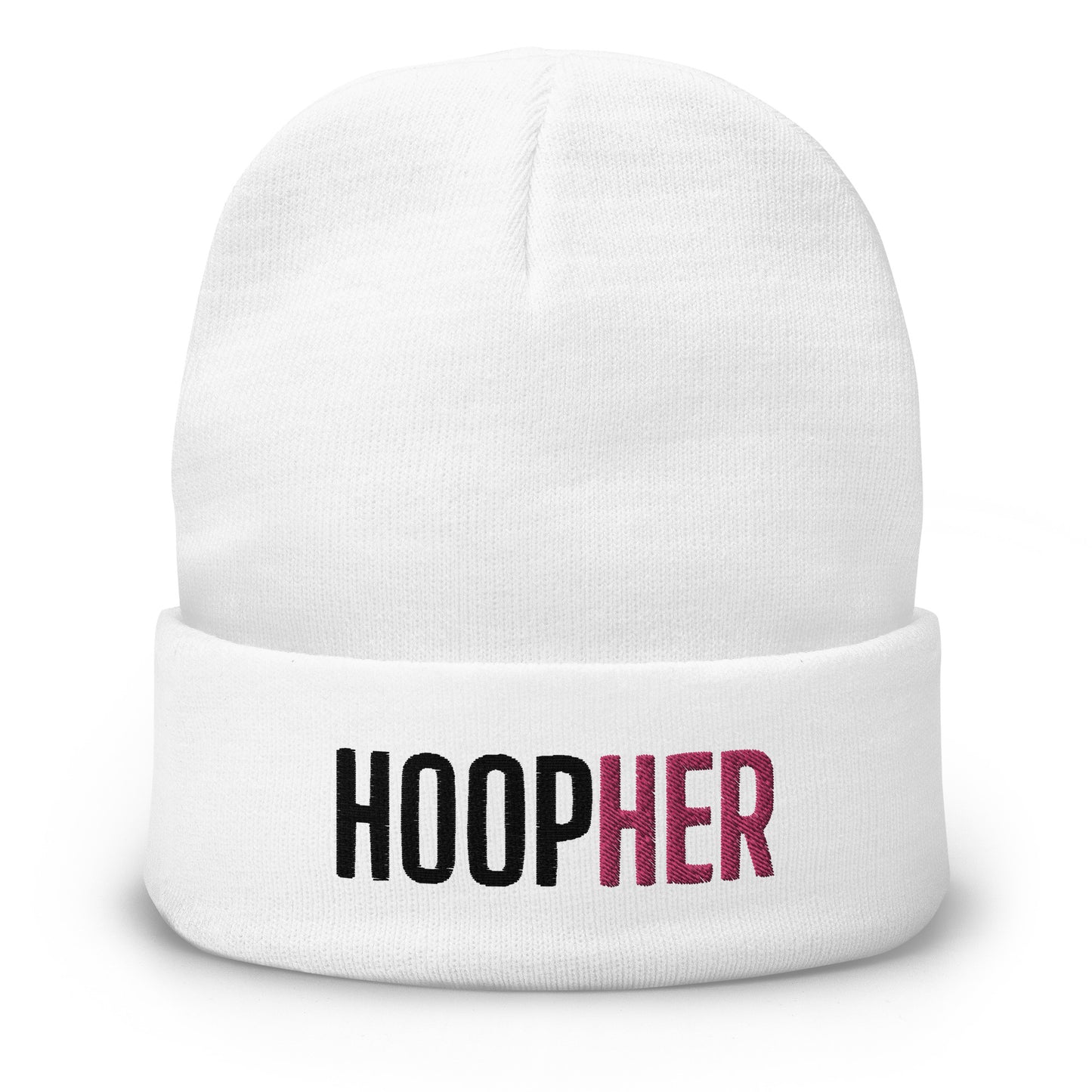 "HOOPHER" Embroidered Beanie V1