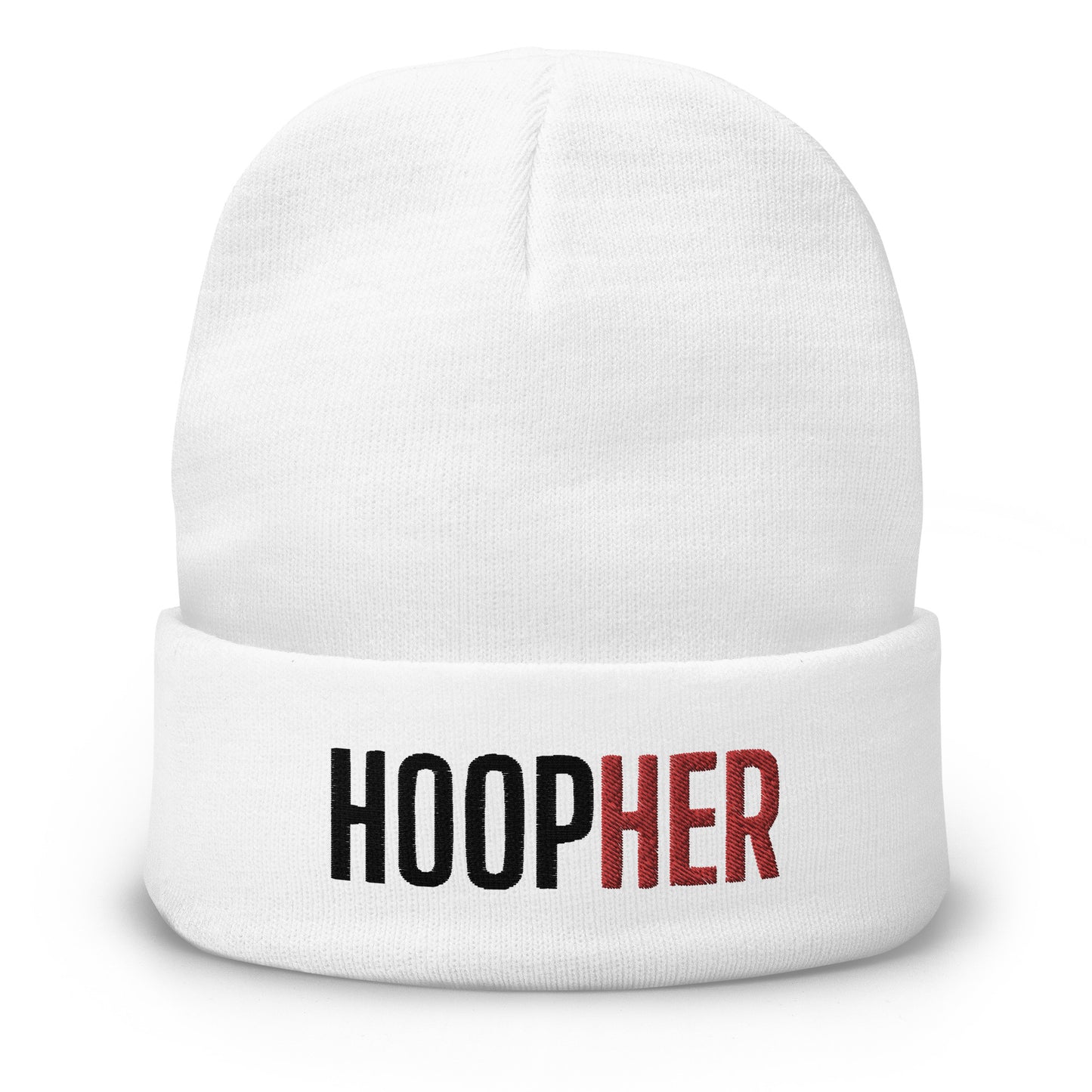 "HOOPHER" Embroidered Beanie V2