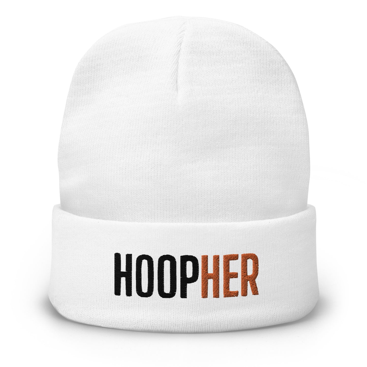 "HOOPHER" Embroidered Beanie V3