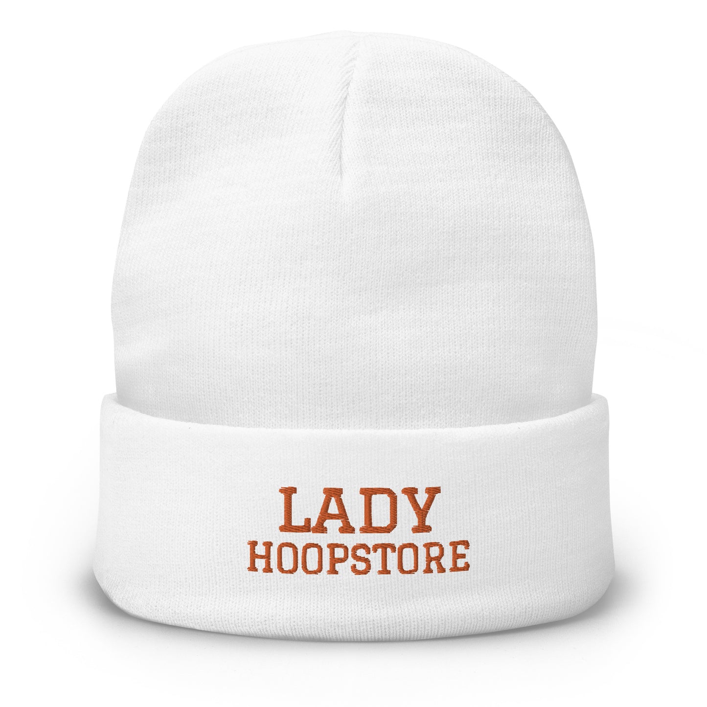 Lady Hoopstore Varsity Embroidered Beanie