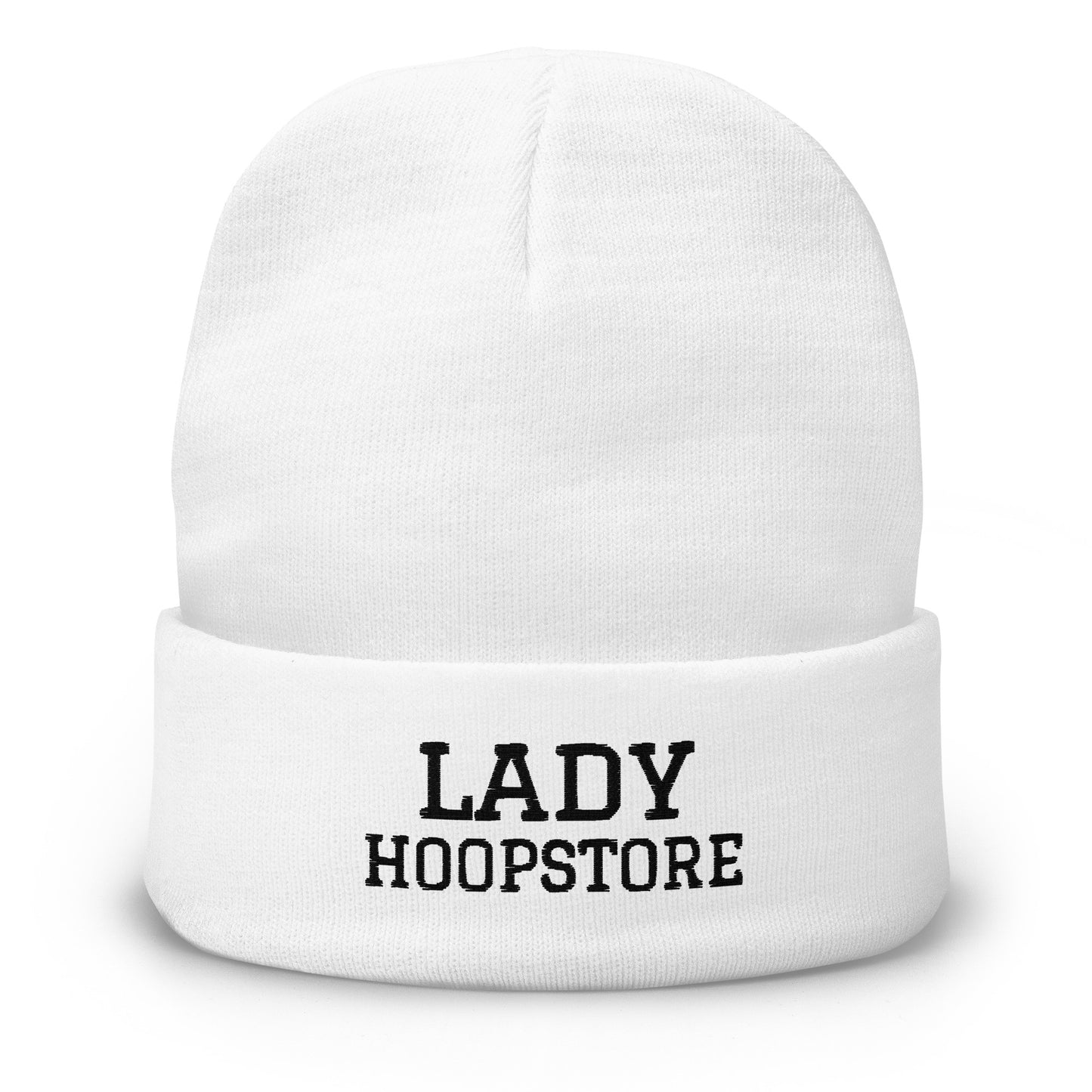 Lady Hoopstore Varsity Embroidered Beanie V3