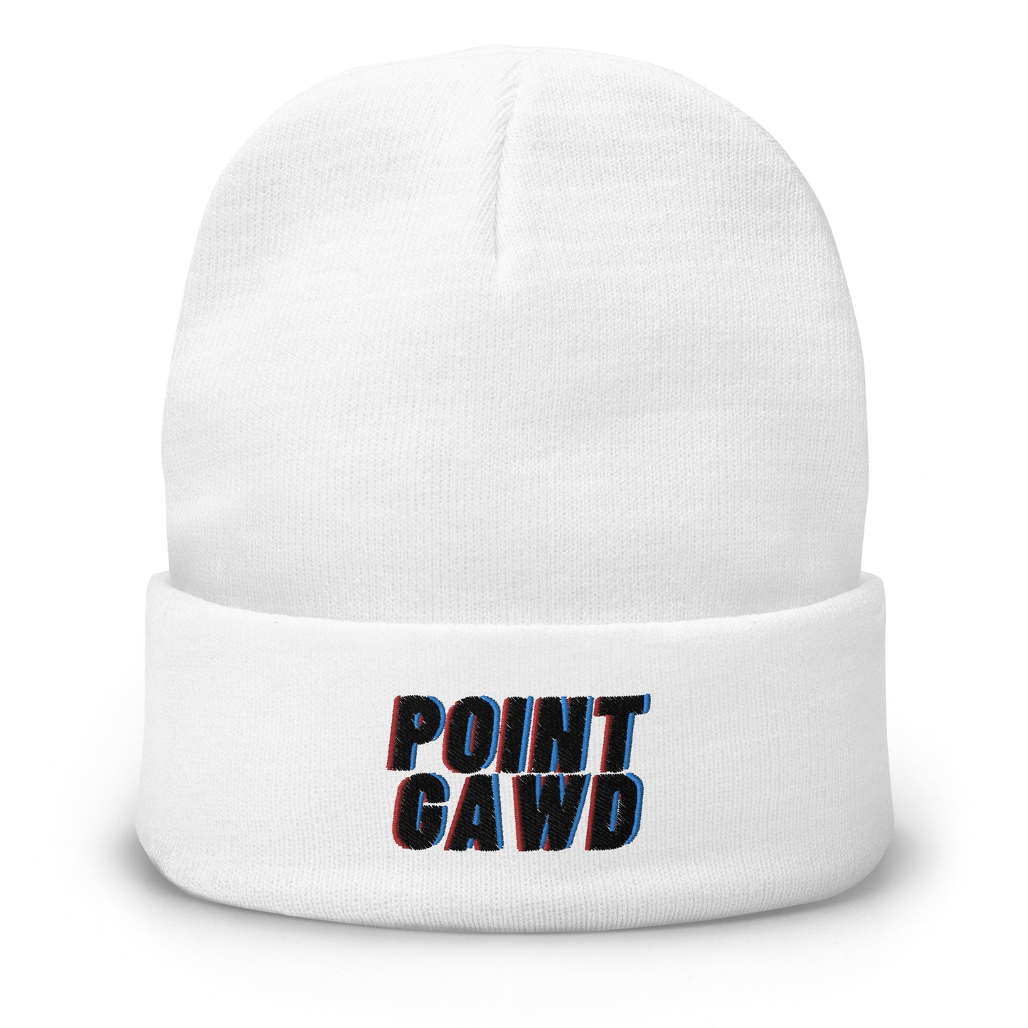 Point Gawd Embroidered Beanie V1