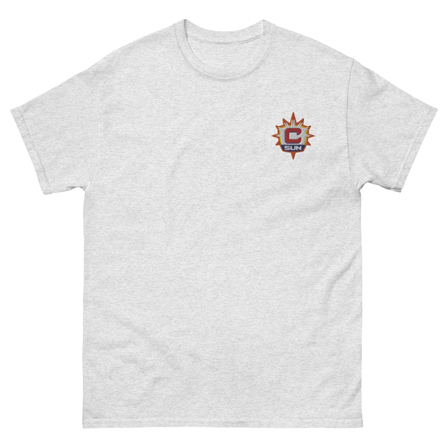 Retro Connecticut Sun Embroidered Classic Tee