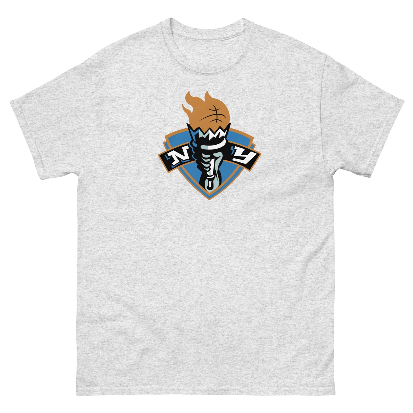 Retro New York Liberty Center Logo V2 Classic Tee