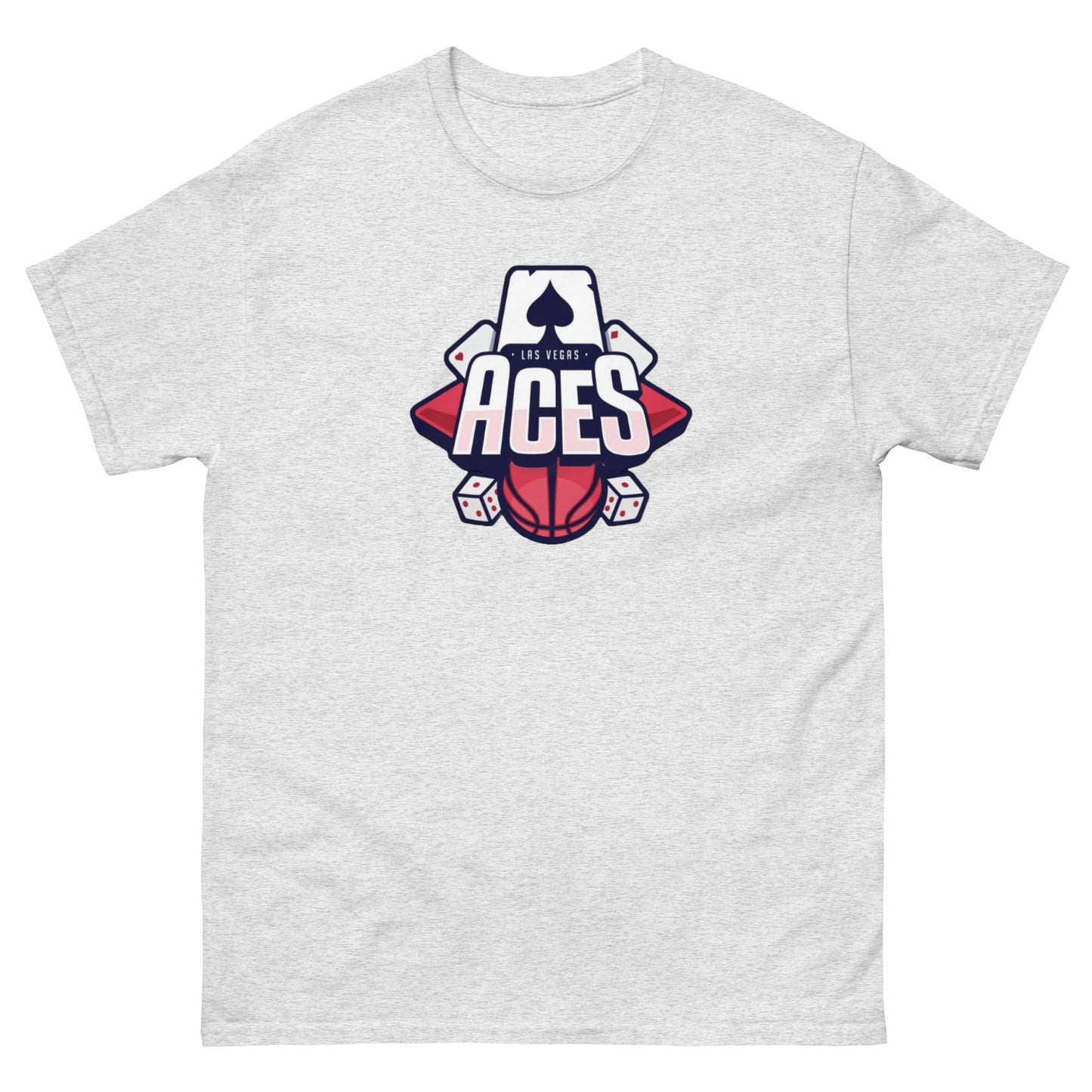 Retro Las Vegas Aces Center Logo Classic Tee