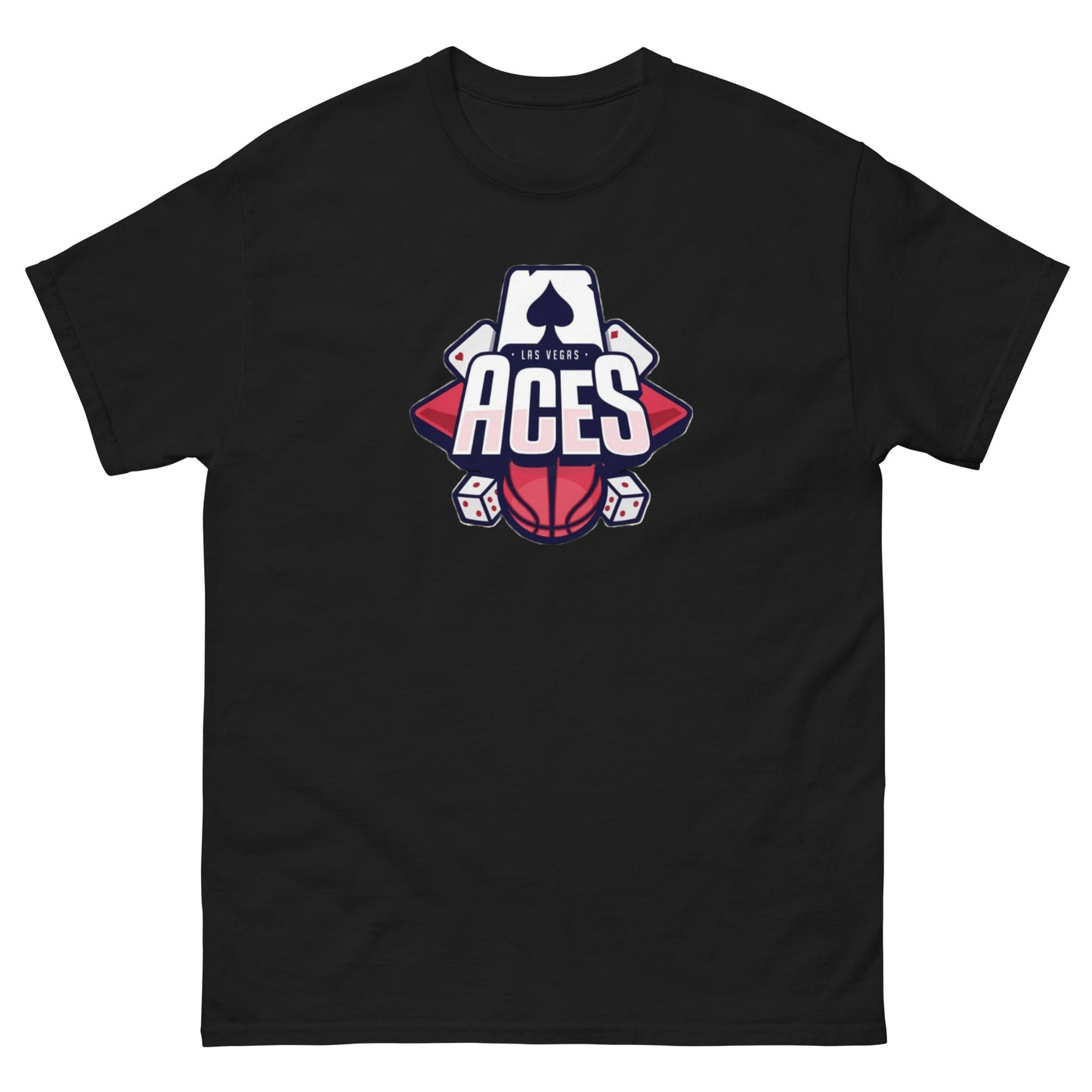 Retro Las Vegas Aces Center Logo Classic Tee