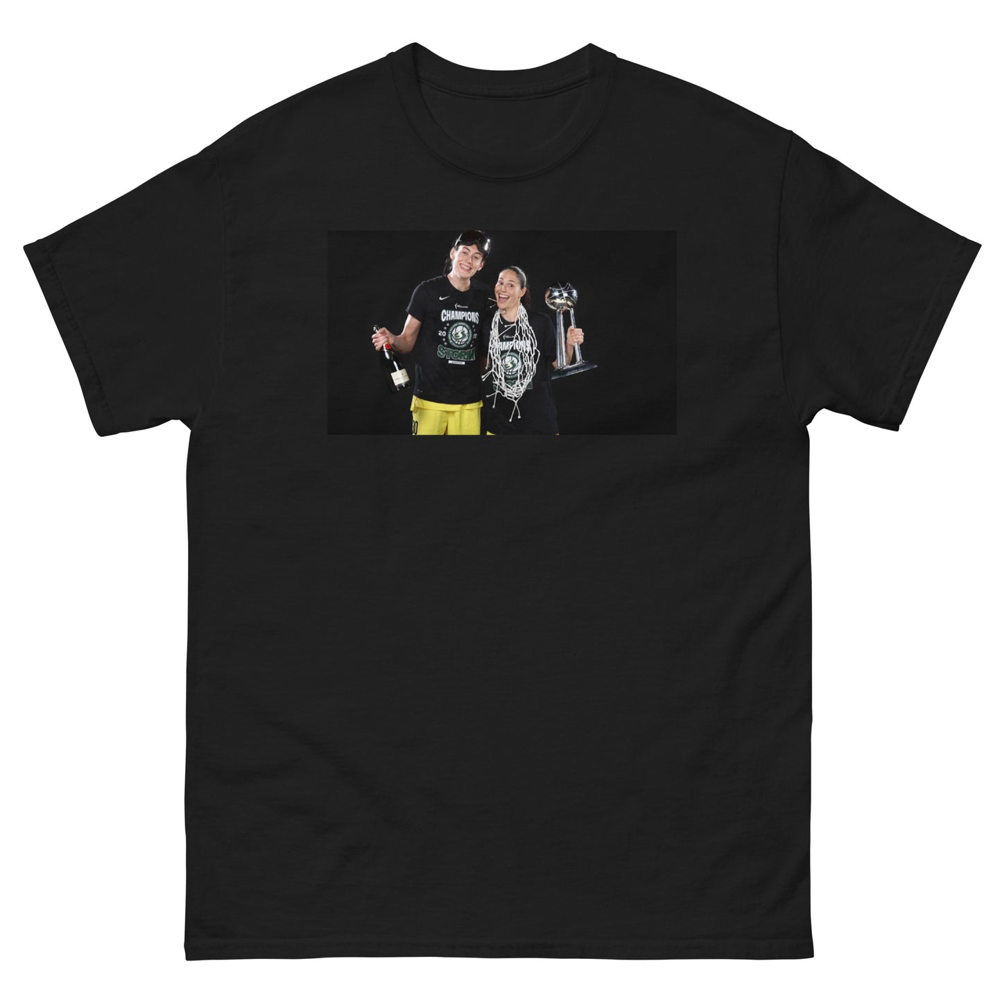 Breanna Stewart and Sue Bird Championship Photo Classic Tee