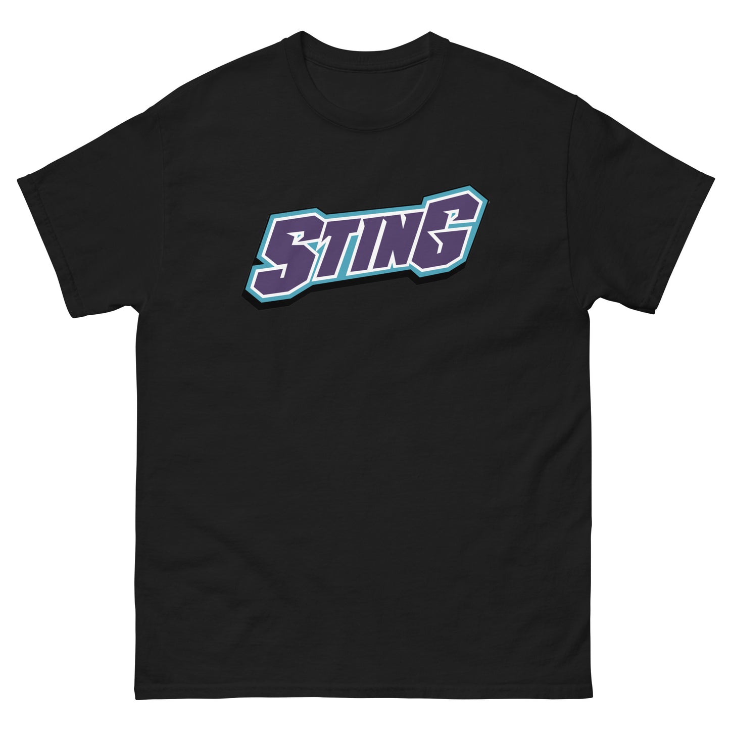 Retro Charlotte Sting Center Logo V1 Classic Tee