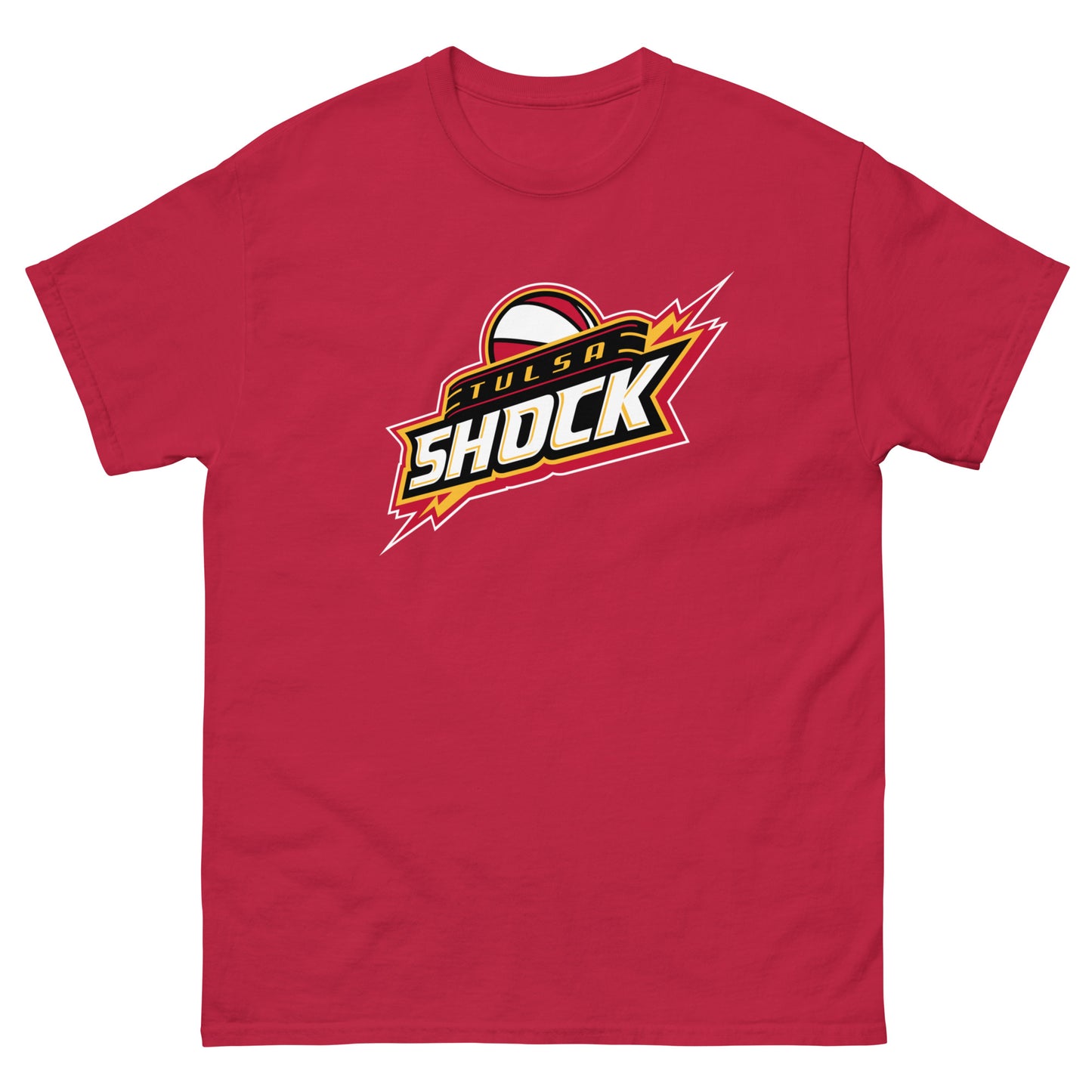 Retro Tulsa Shock Center Logo Classic Tee