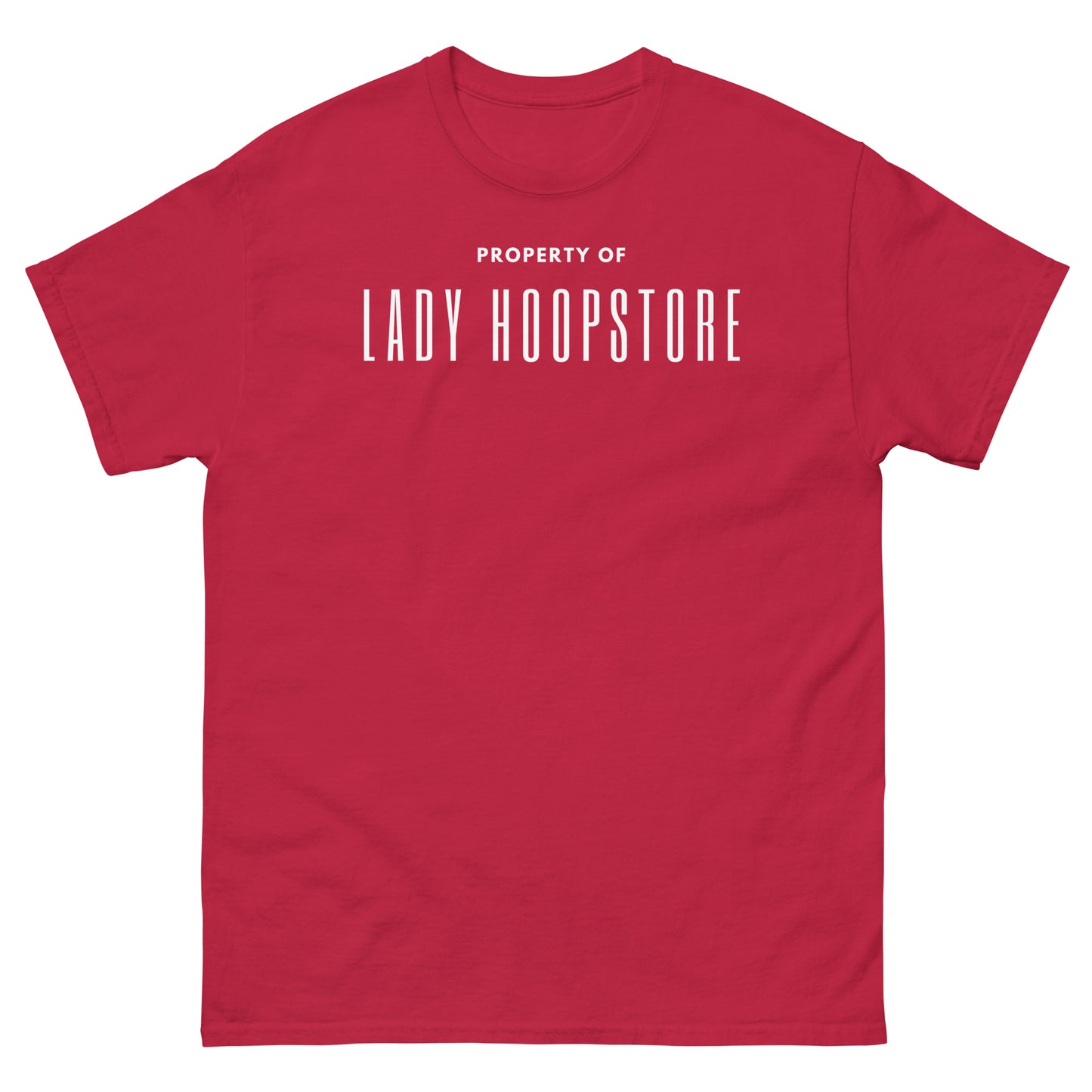 Property of Lady Hoopstore Classic Tee V2
