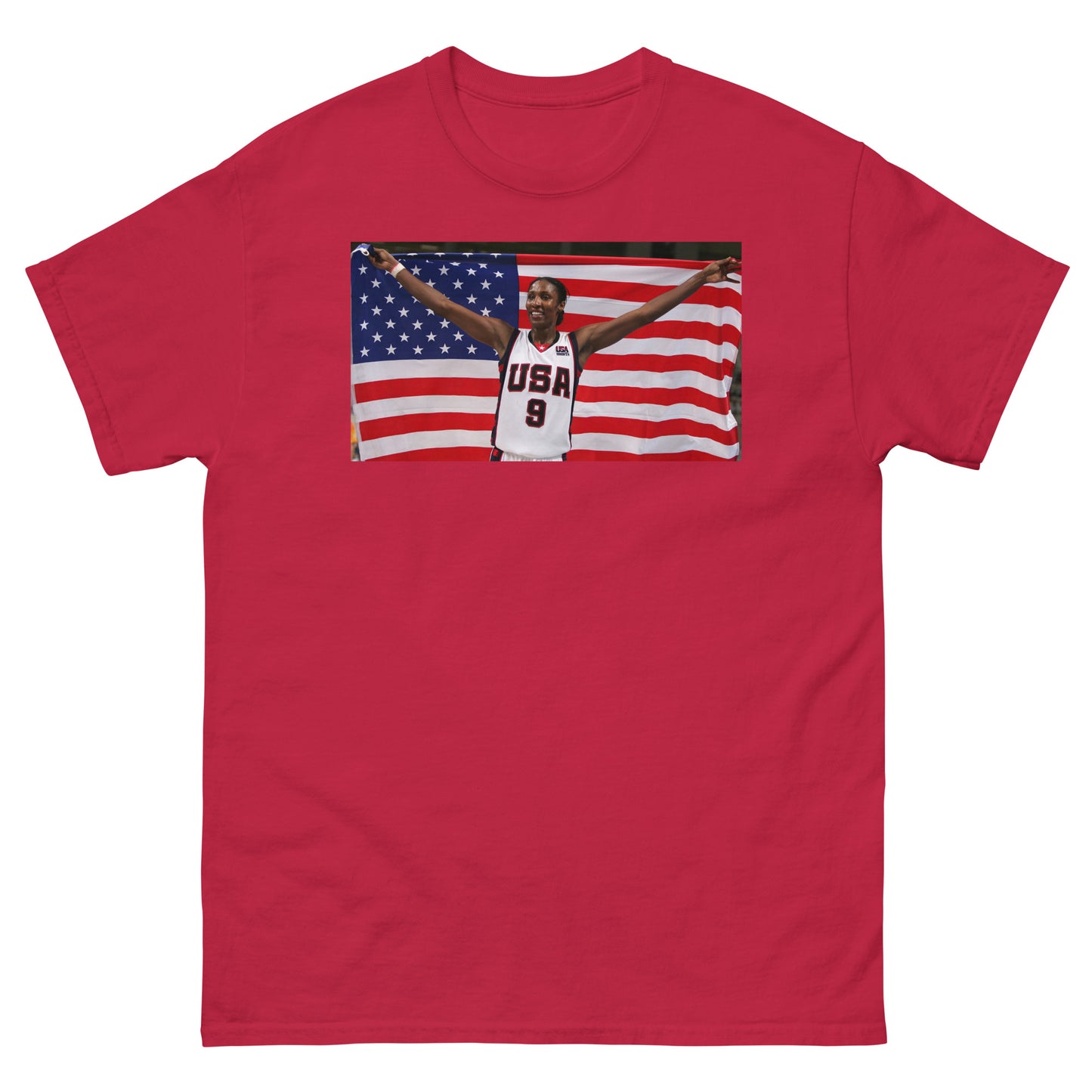 Lisa Leslie USA Olympic Team Classic Tee