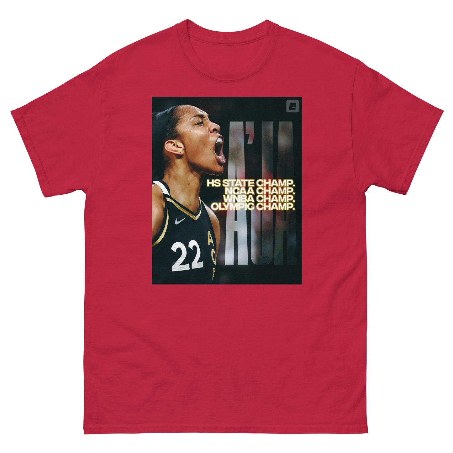 Aja Wilson Champ Classic Tee