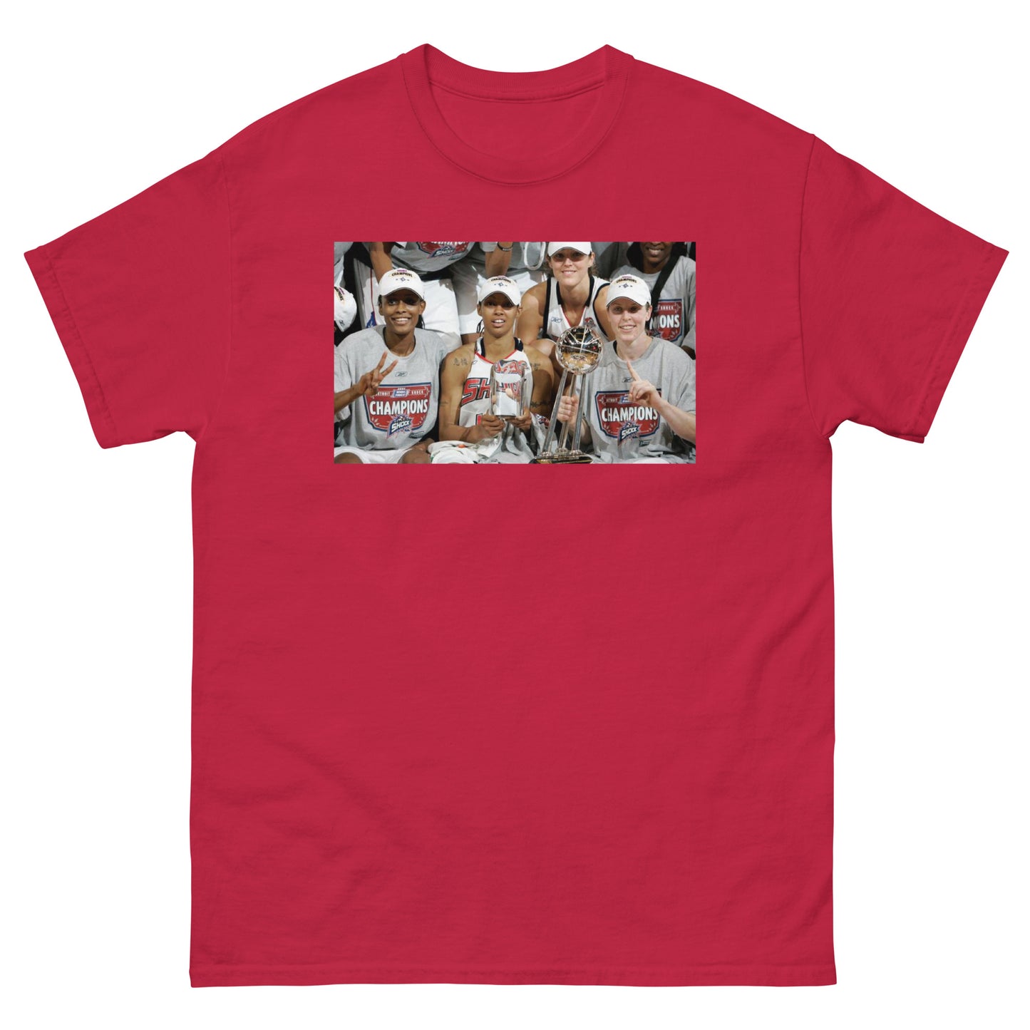 Retro Detroit Shock Championship Classic Tee V1