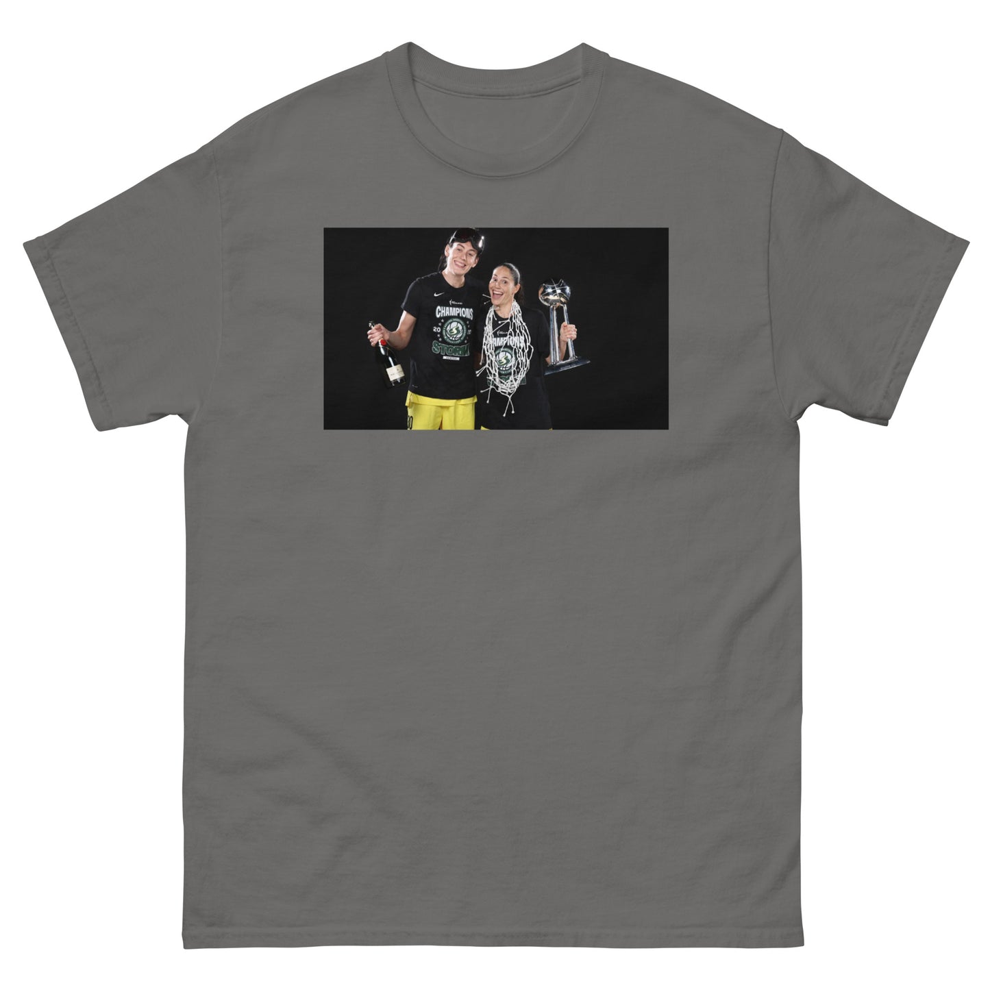 Breanna Stewart and Sue Bird Championship Photo Classic Tee