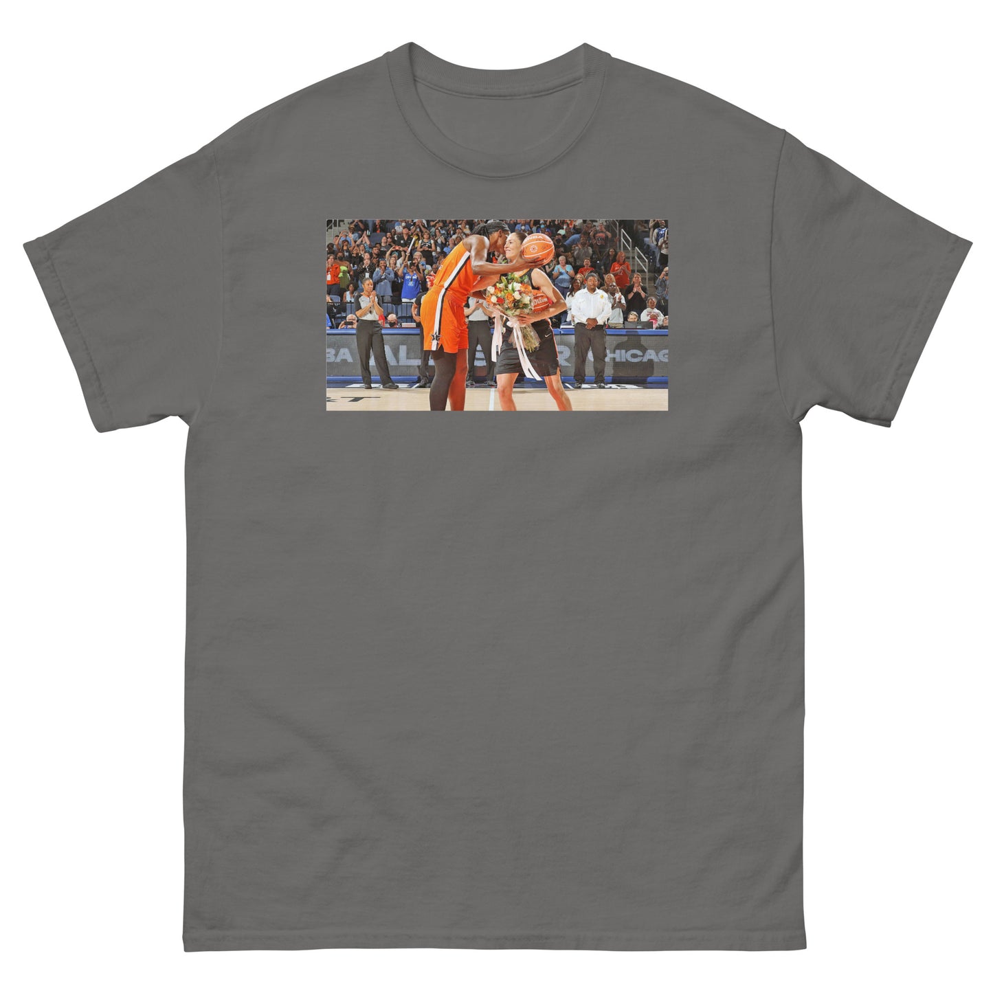 "Give Them Their Flowers" Sylvia Fowles and Sue Bird Classic Tee
