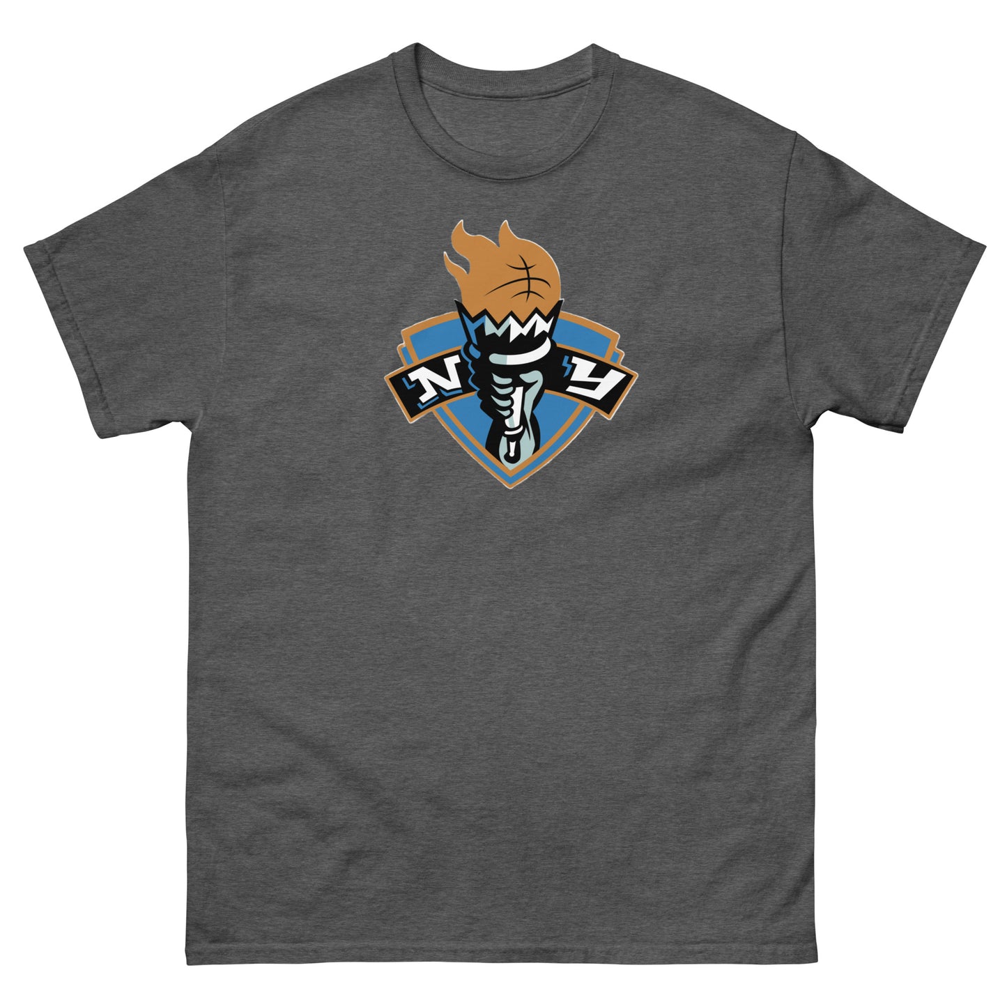 Retro New York Liberty Center Logo V2 Classic Tee