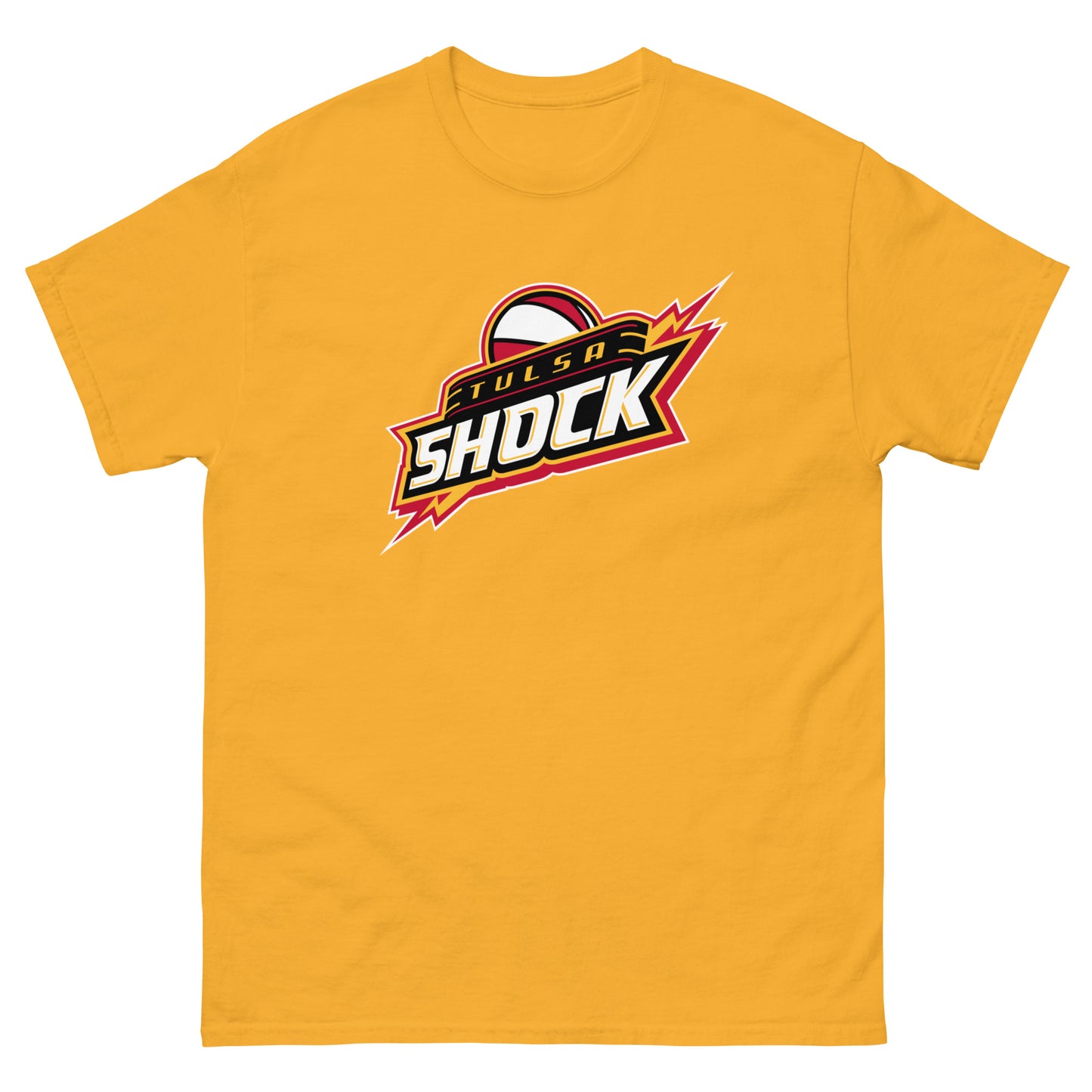 Retro Tulsa Shock Center Logo Classic Tee