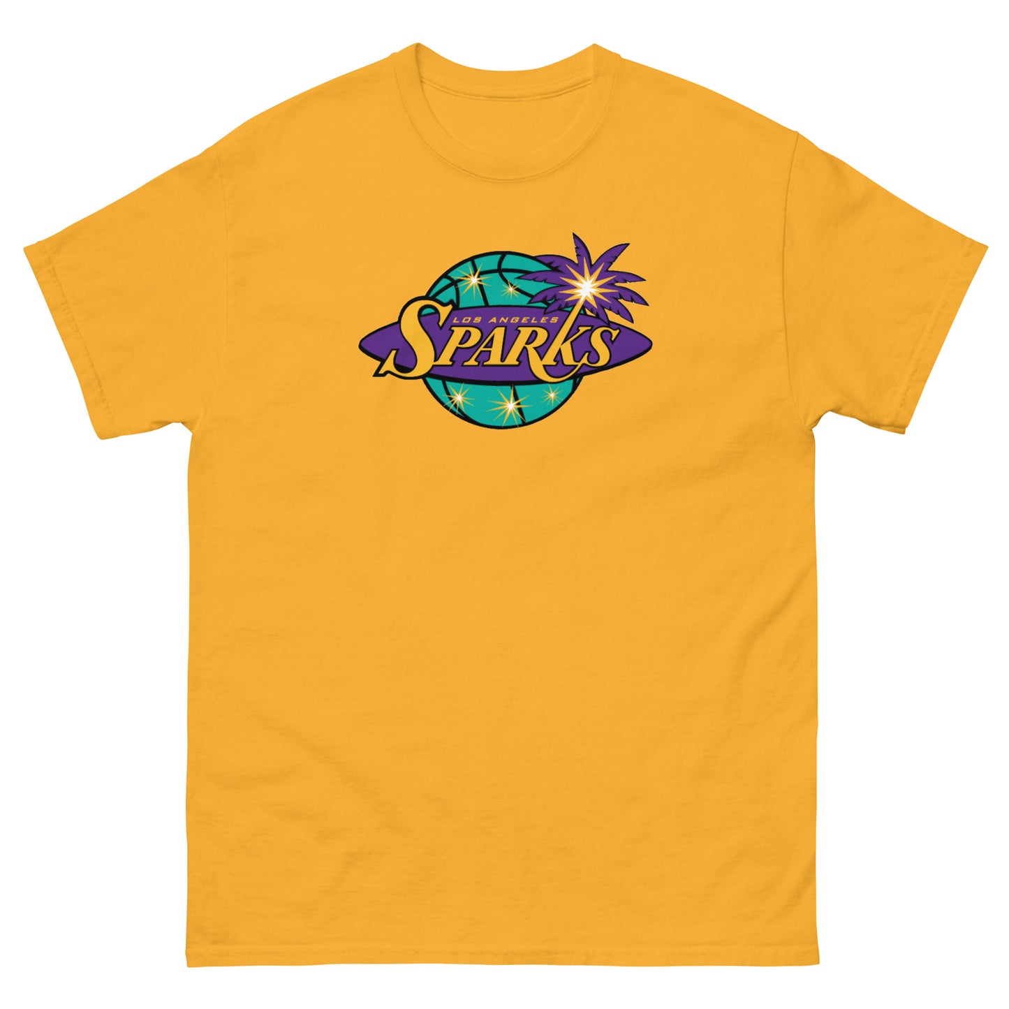 Retro LA Sparks Center Logo Classic Tee