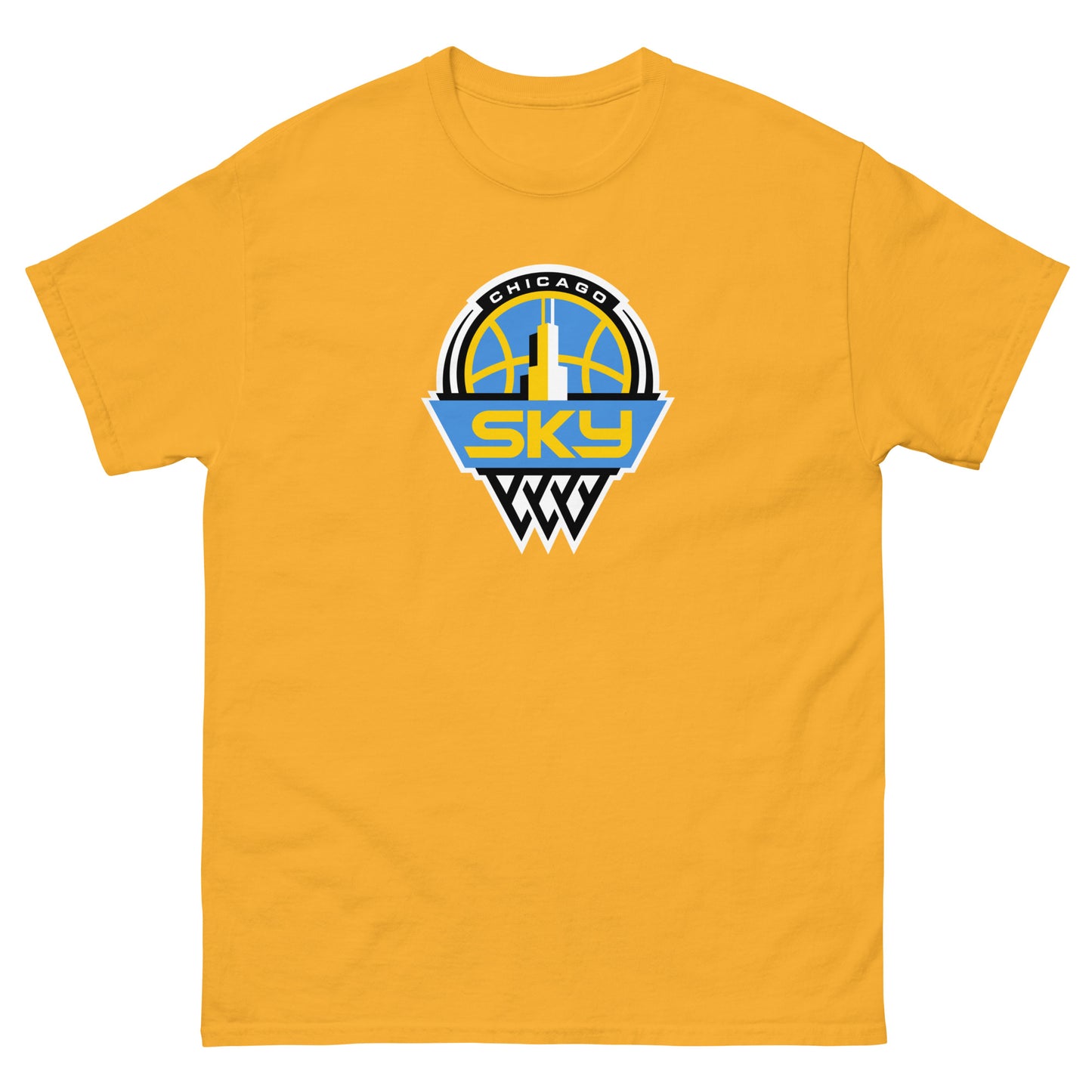 Retro Chicago Sky Center Logo V2 Classic Tee