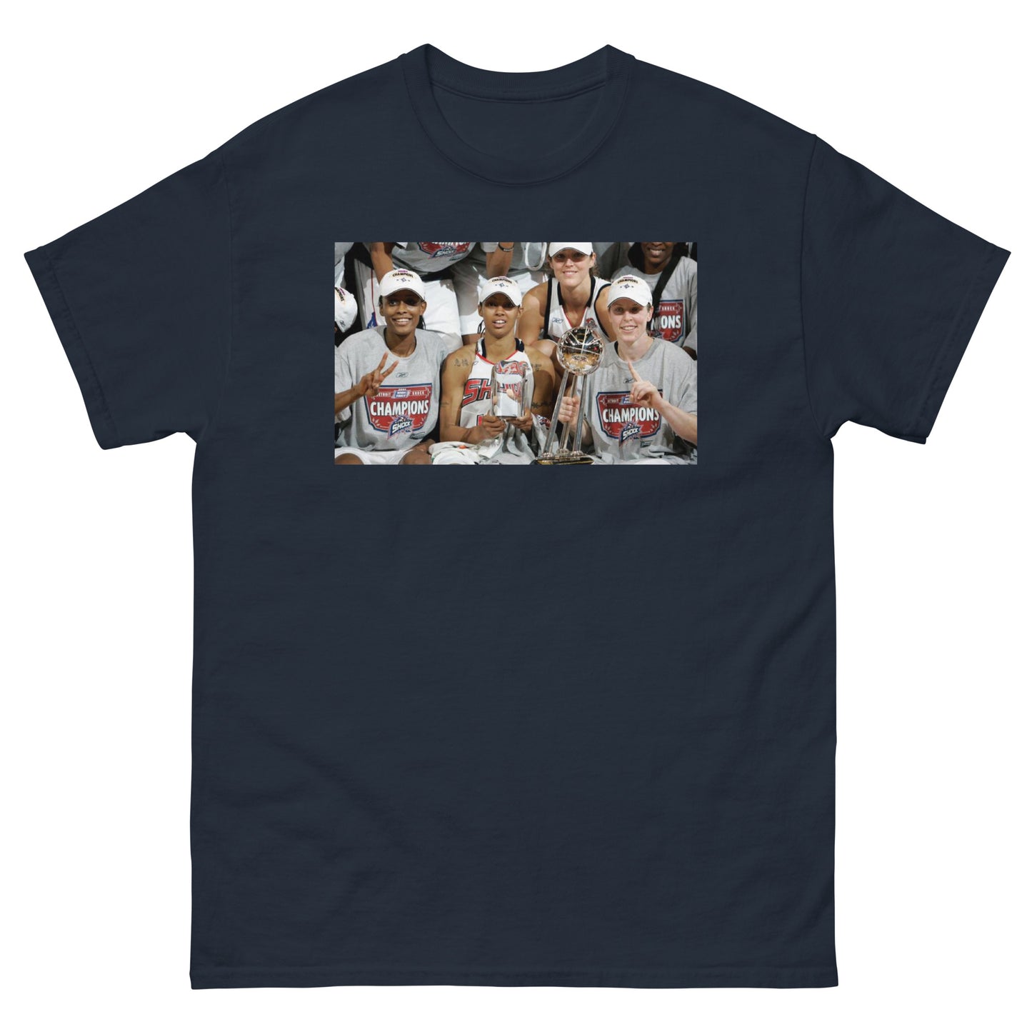Retro Detroit Shock Championship Classic Tee V1