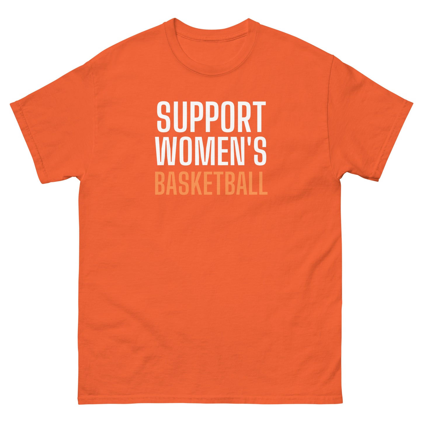 SUPPORT WOMEN'S BASKETBALL Classic Tee V1