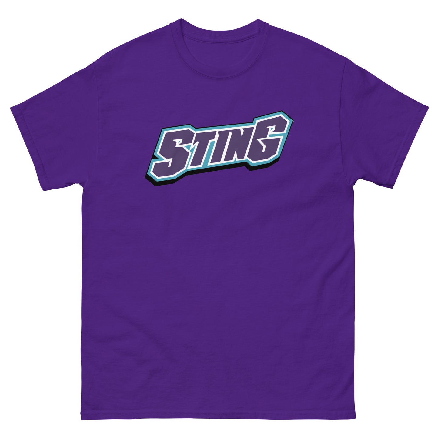 Retro Charlotte Sting Center Logo V1 Classic Tee