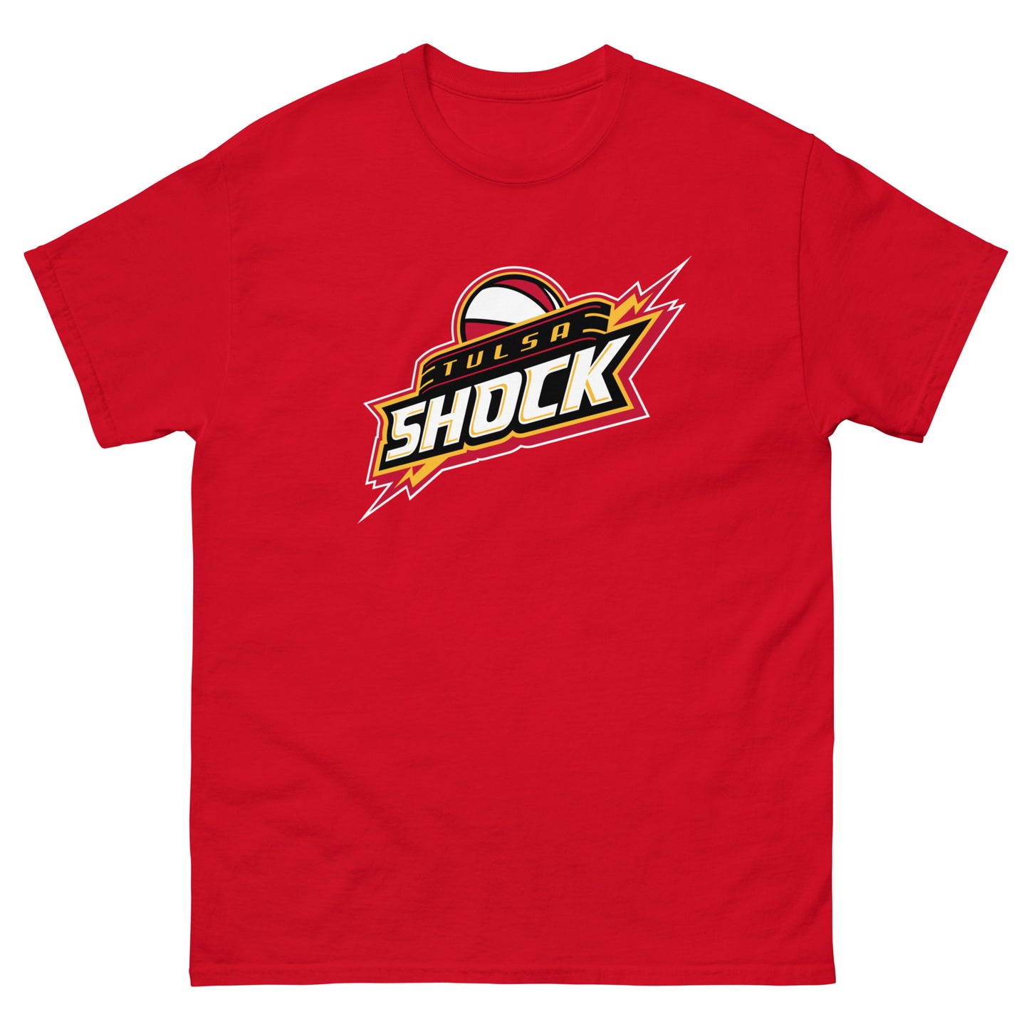 Retro Tulsa Shock Center Logo Classic Tee