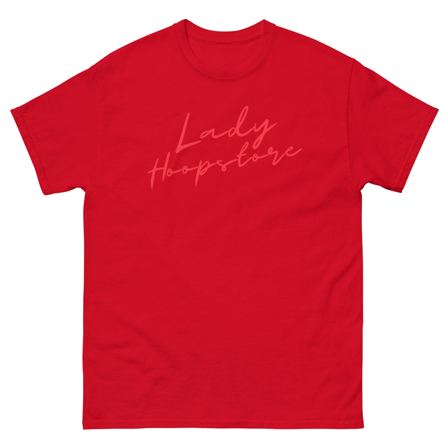 Lady Hoopstore Cursive Classic Tee V4