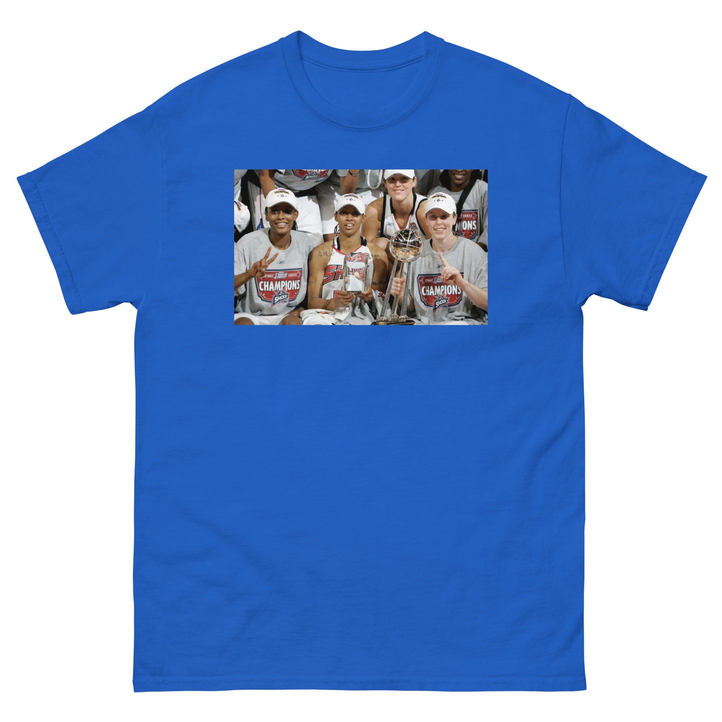 Retro Detroit Shock Championship Classic Tee V1
