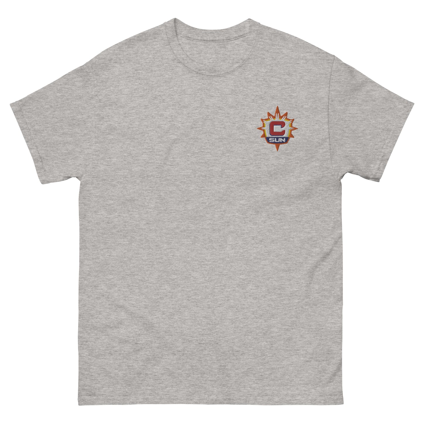 Retro Connecticut Sun Embroidered Classic Tee